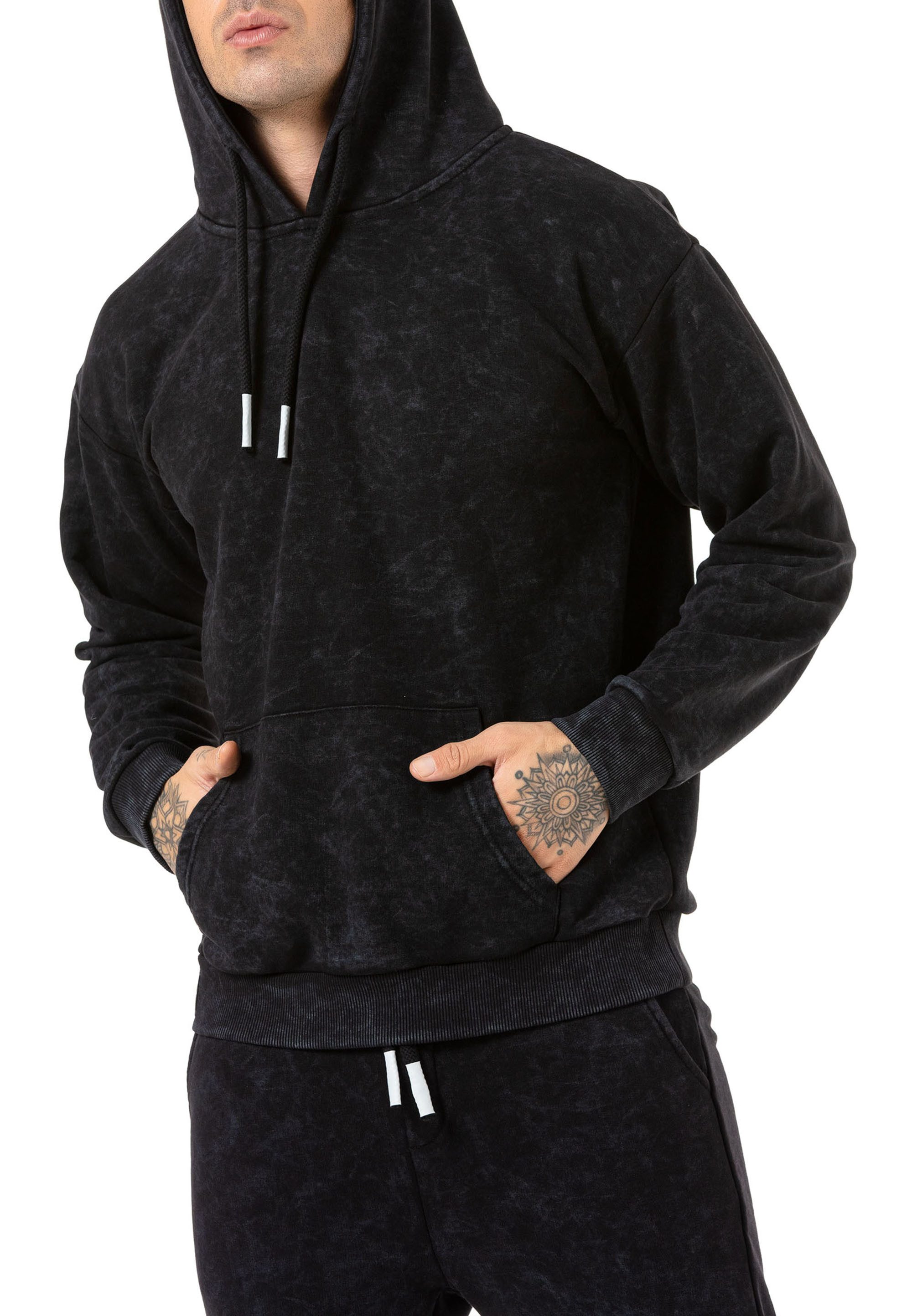 RedBridge Kapuzensweatshirt Pullover Kapuzenpullover Oversize