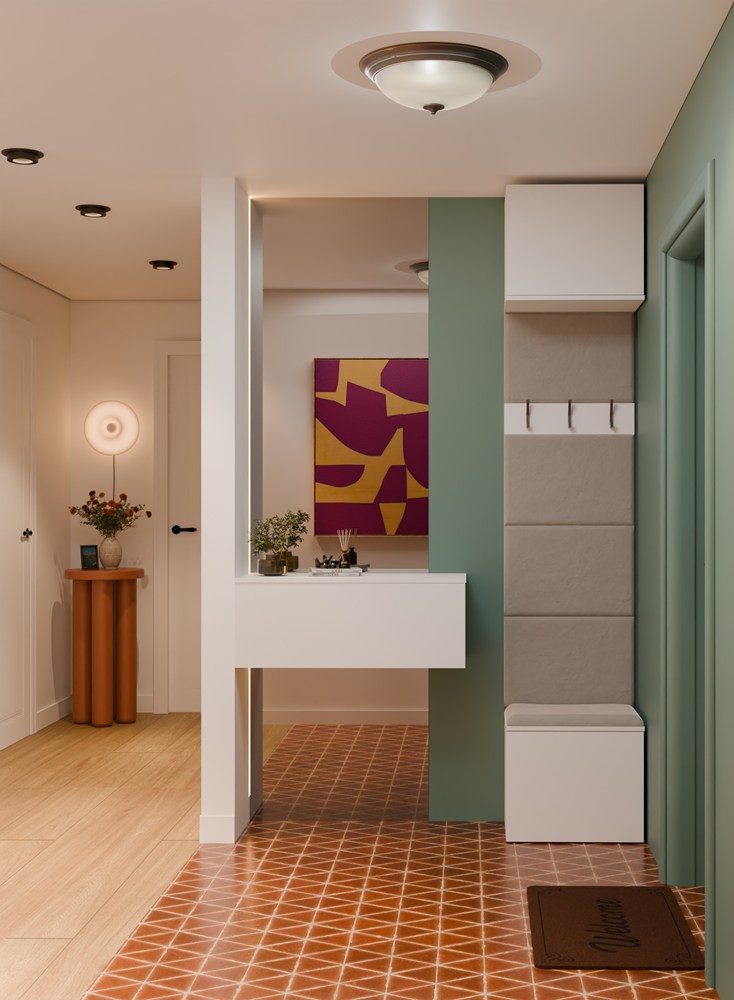 Raumhirsch Furniture Schuhschrank Garderobenmöbel, Flurgarderobe, Garderobe (Maße 50 x 35 x 238 cm, set) Sitzbank, Schrank, 3 Haken