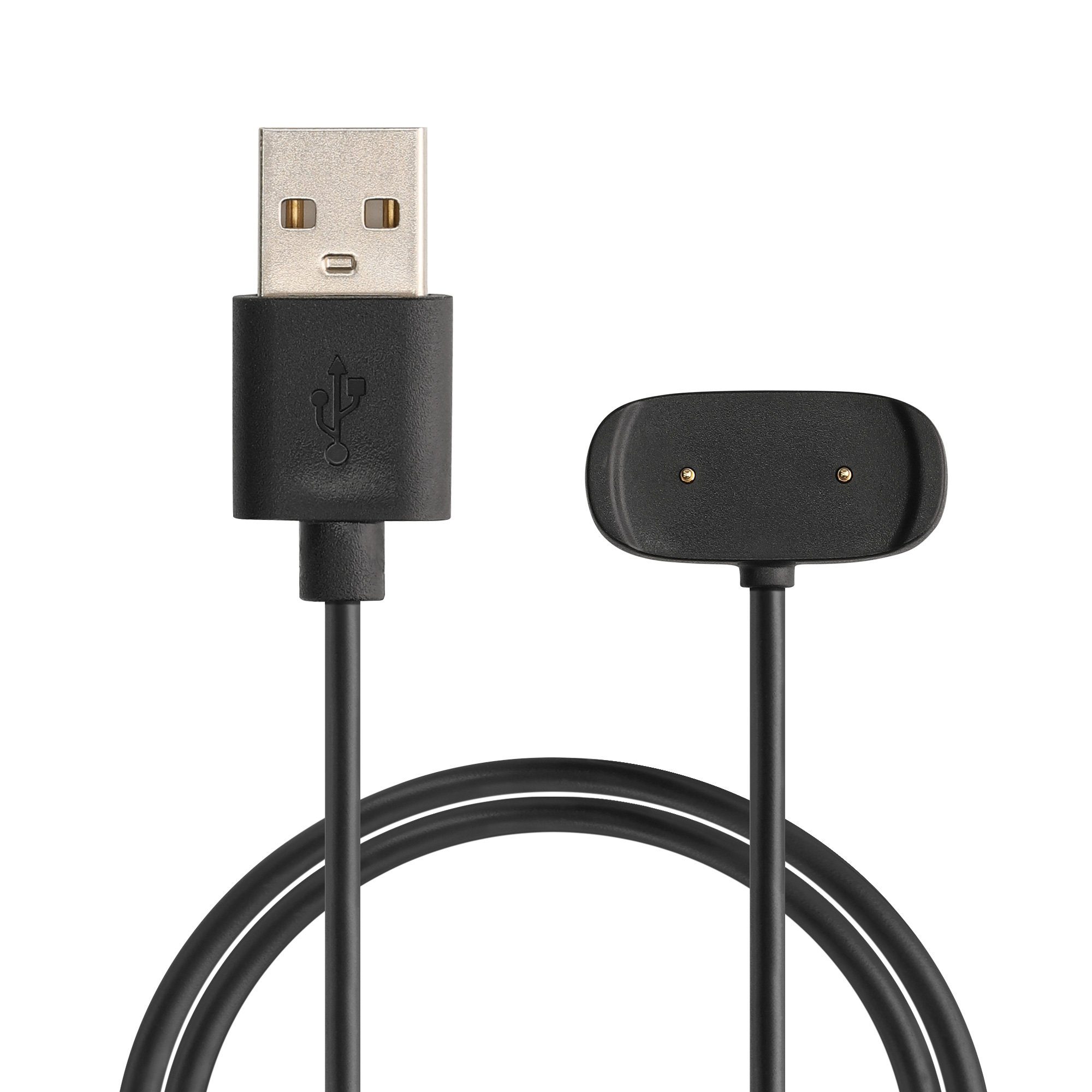 kwmobile USB Ladekabel für Huami Amazfit Bip 3/Pro/GTS 4 Mini Elektro-Kabel, Kabel Charger - Smart Watch Ersatzkabel - Fitnesstracker Aufladekabel