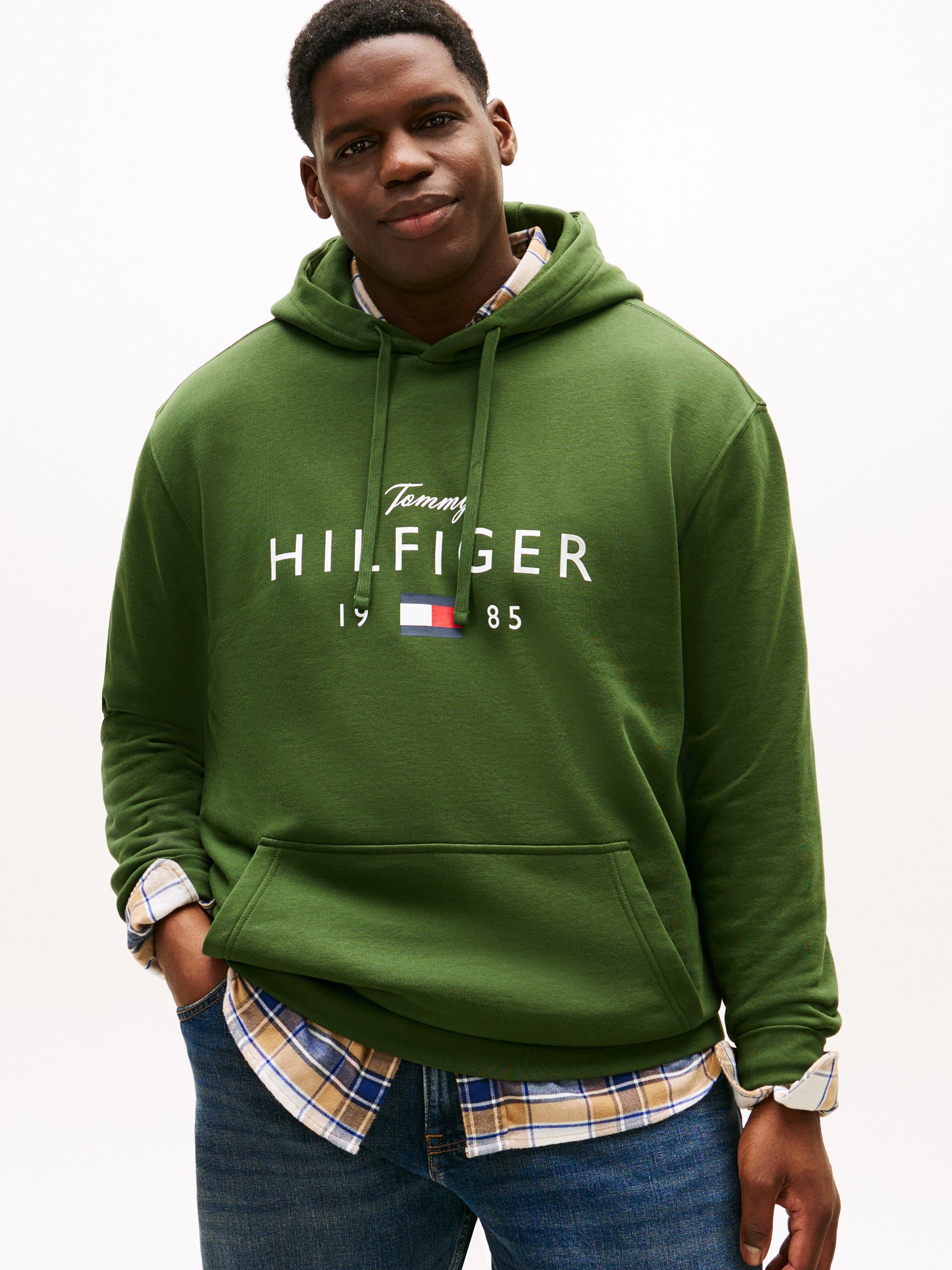 Tommy Hilfiger Big & Tall Hoodie BT-BRANDLOVE BIG HILFIGER mit Logo-Grafik, günstig online kaufen
