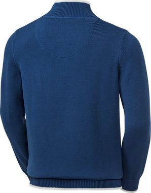 Franz Klammer Strickpullover angenehme Wärmeleistung und atmungsaktiv dank hohem Baumwollanteil