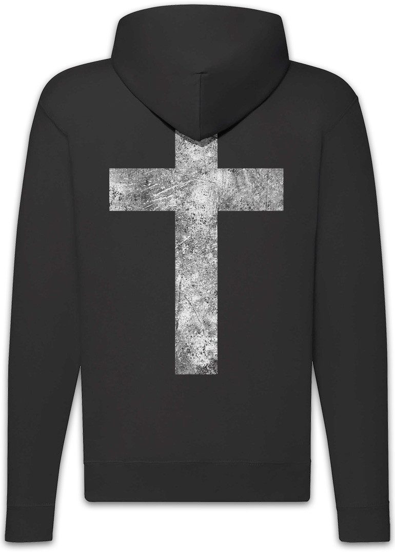 Urban Backwoods Sweatjacke Christian Cross II Zipper Hoodie Christliches Kr günstig online kaufen