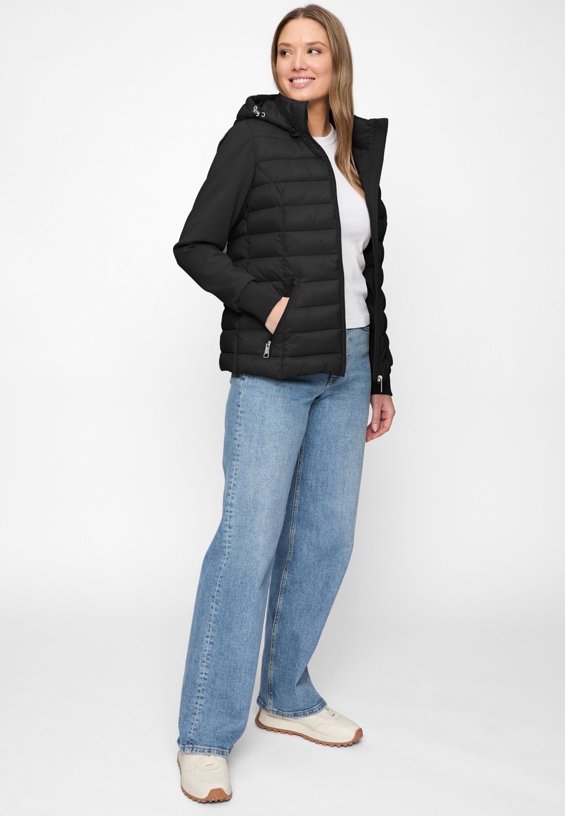 COVERED Winterjacke Sophiaa (1-St) mit weitenregulierbarer Kapuze – Bild 4 von 5
