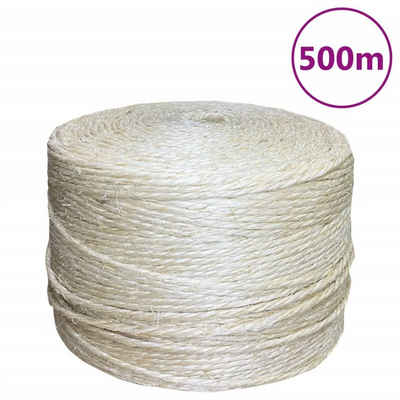 vidaXL Seil 100% Sisal 4 mm 500 m Seil (1-tlg)