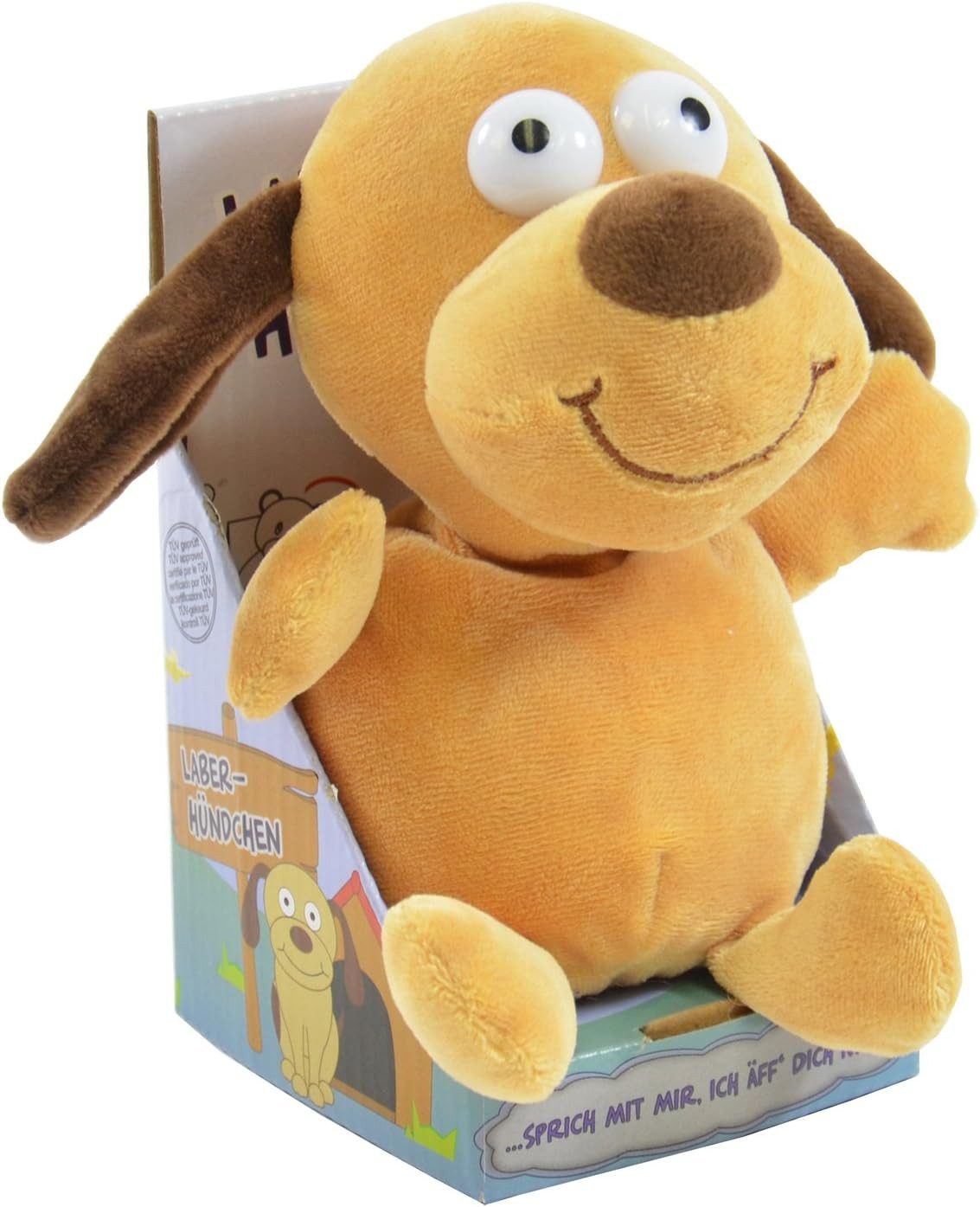 Kögler Plüschfigur Labertier Hund Bruno, plappert alles witzig nach und bew günstig online kaufen