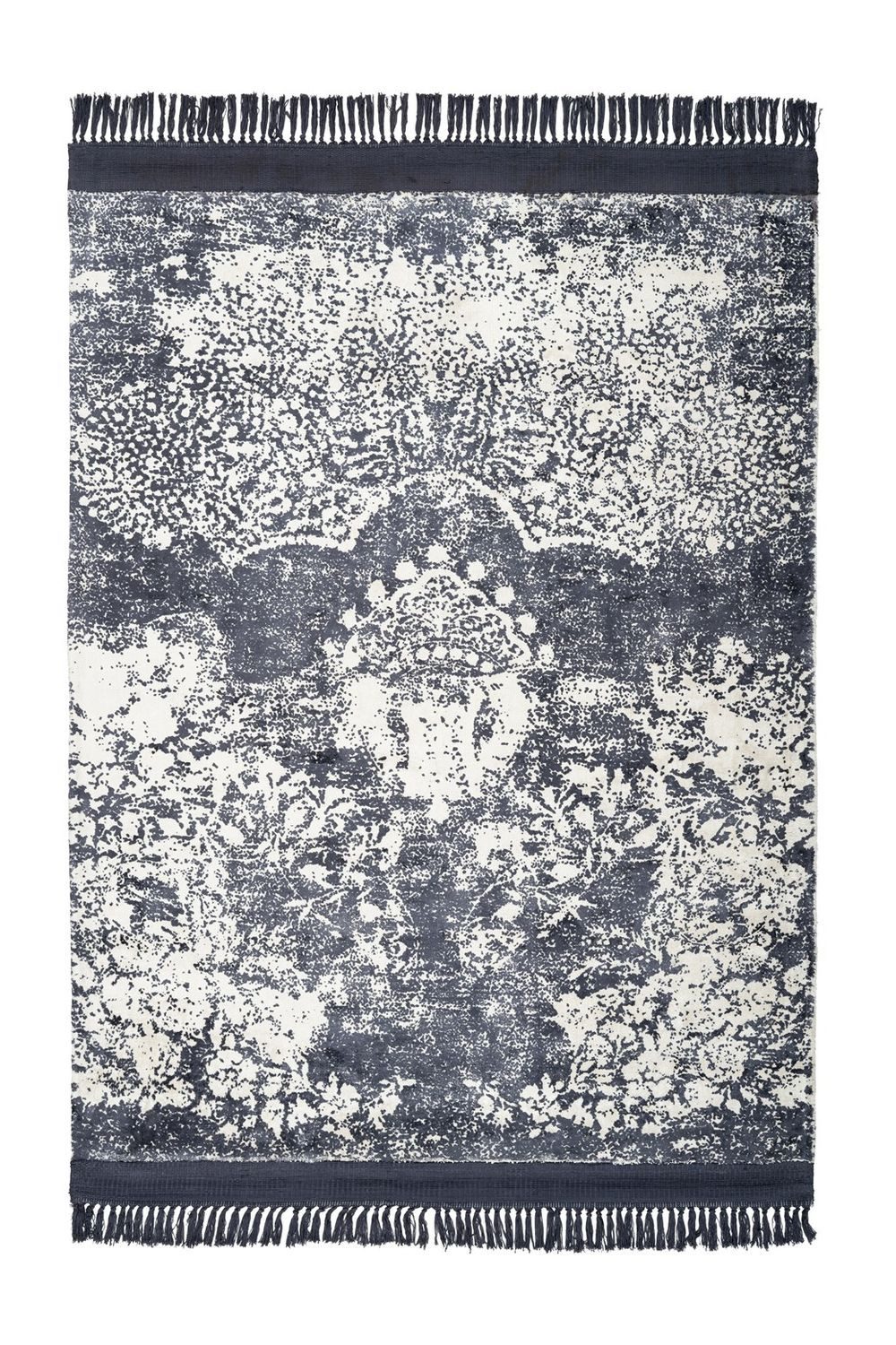 Teppich Boss Teppich Kurzflor Teppich Dara Vita 125 - Violett, rechteckig, Höhe: 10 mm