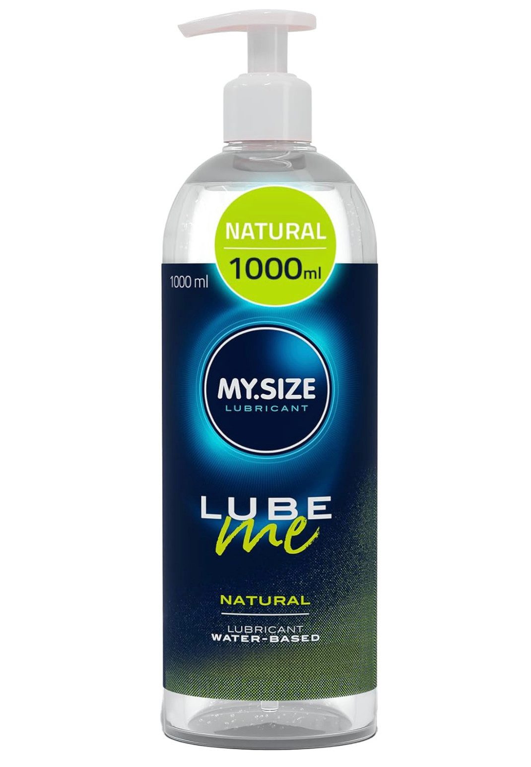 MY.SIZE Gleitgel Lube Me Natural, medizinisches Gleitmittel auf Wasserbasis, ohne Aroma, farblos