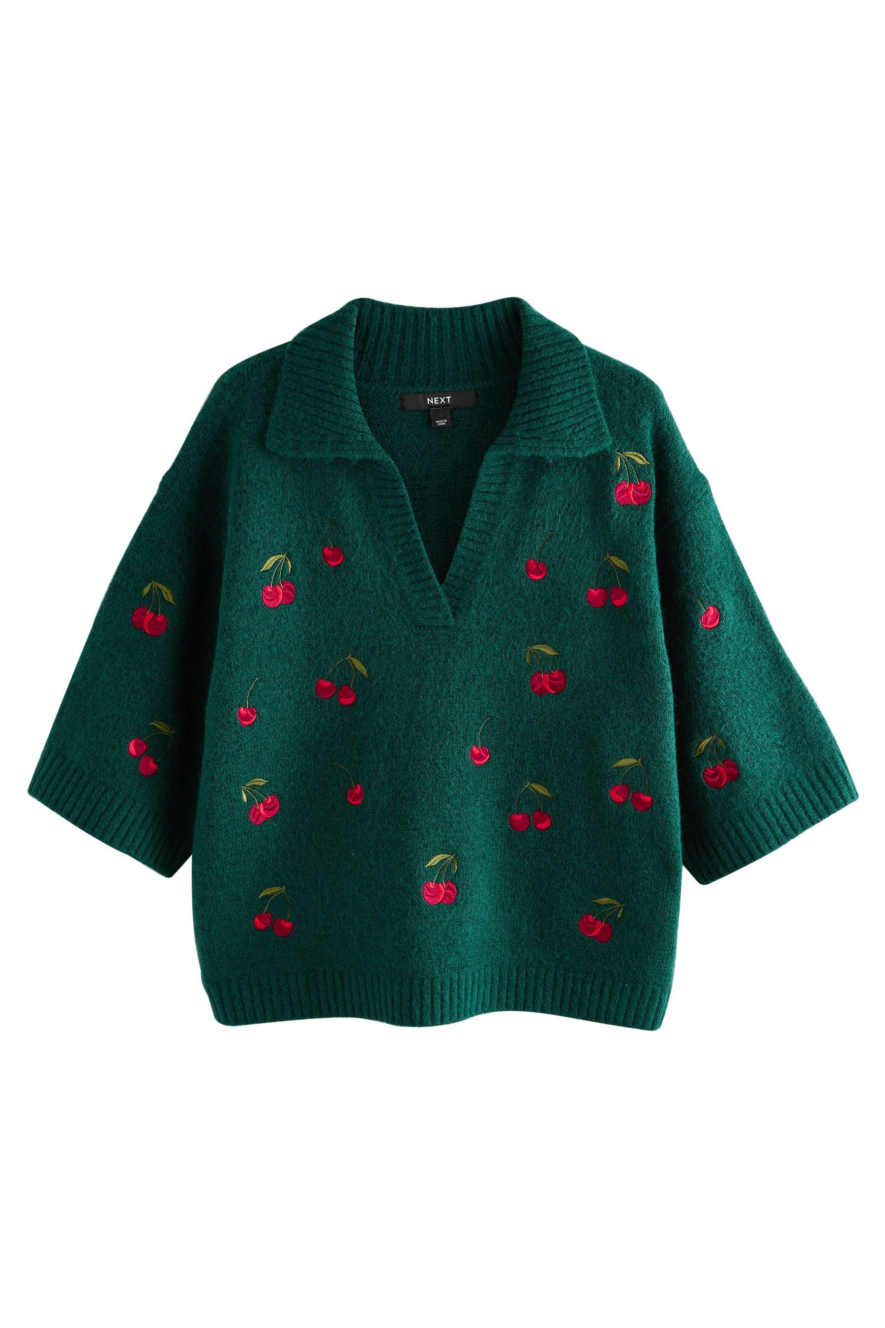Next Polokragenpullover Polopullover, offener Kragen, halblange günstig online kaufen