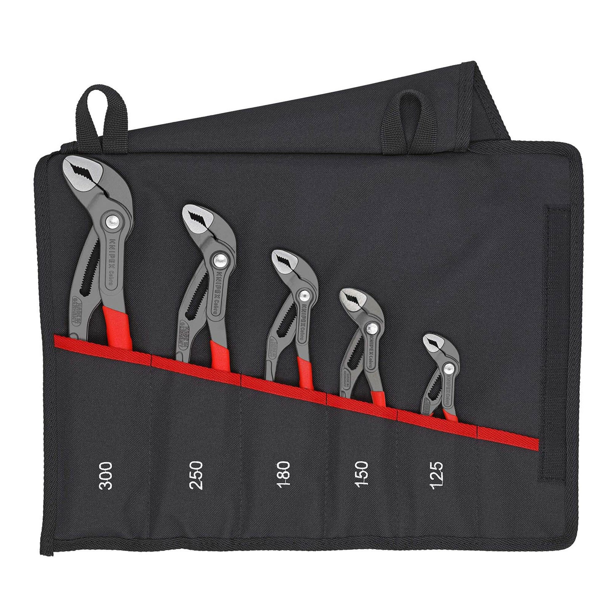 Knipex Zangenset KNIPEX 00 19 55 S5 Cobra®-Set 5-teilig 430 mm