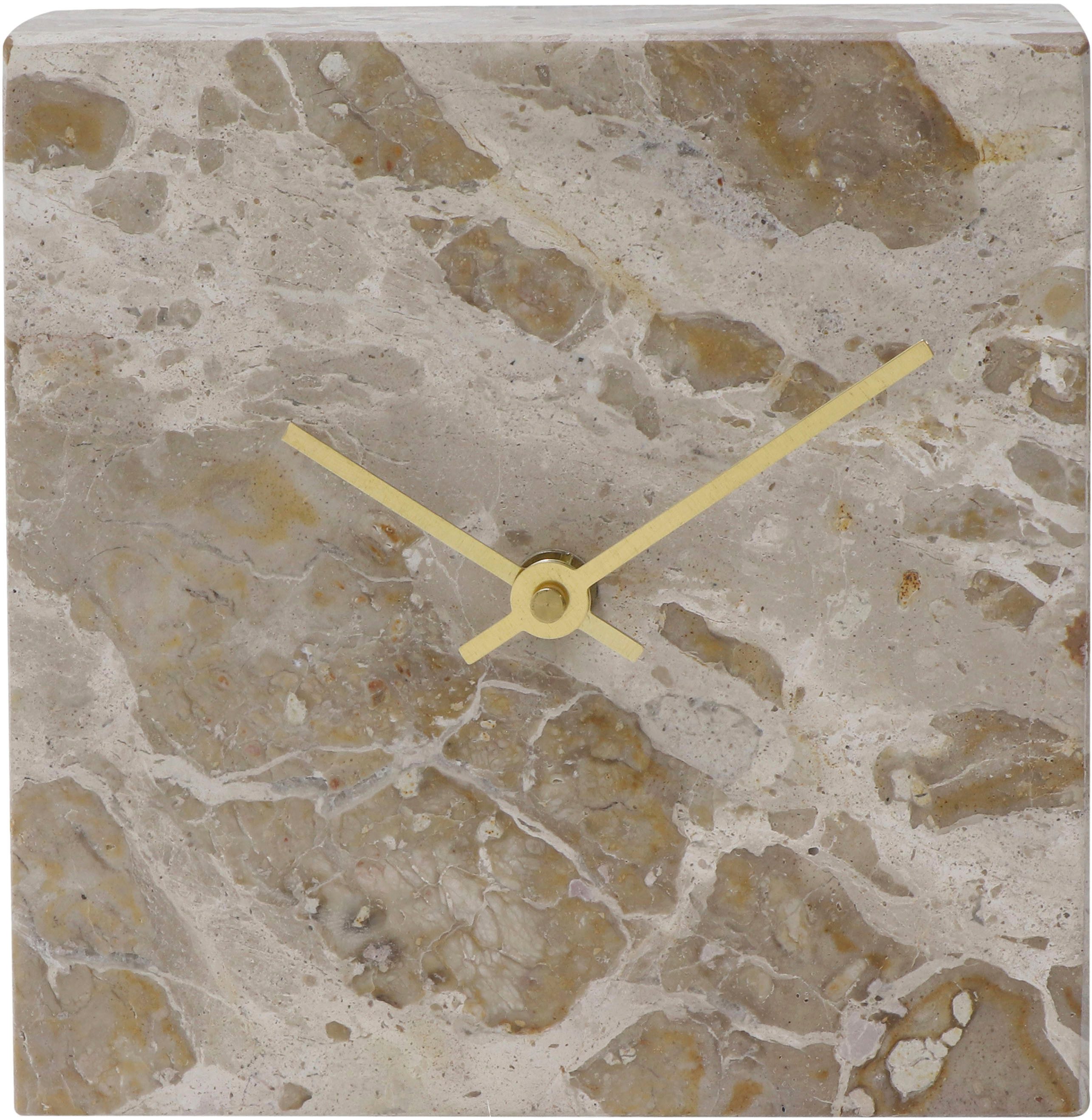 MIRRORS AND MORE Tischuhr KRONO Tischuhr in Marmor Optik