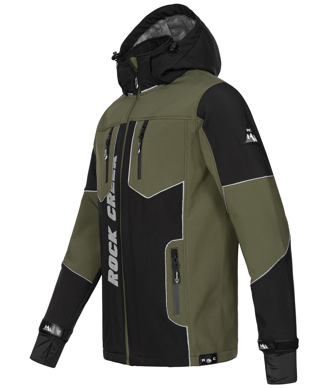 Rock Creek Softshelljacke Herren Softshelljacke Wanderjacke H-237 günstig online kaufen