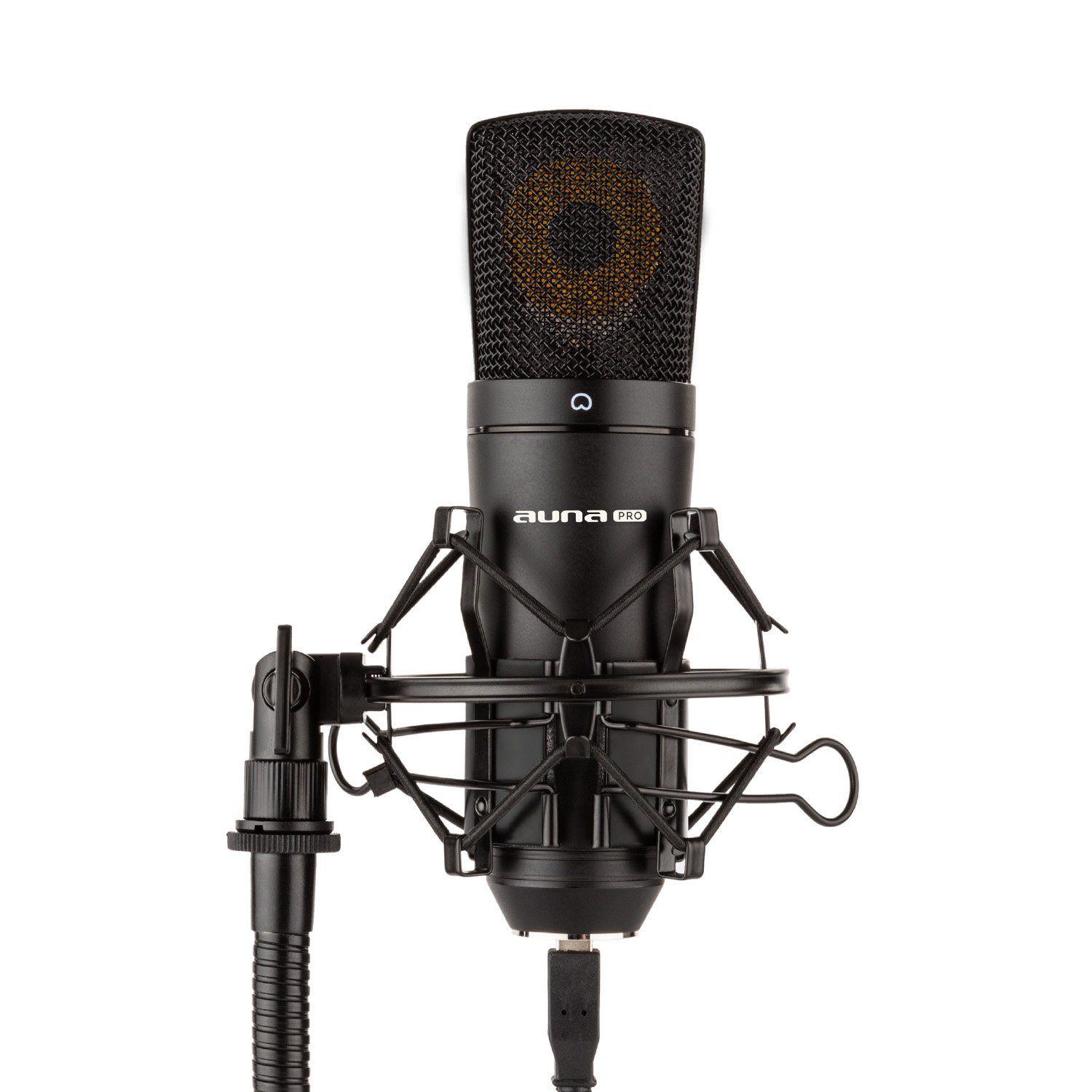 Auna Mikrofon »MIC-920B USB Kondensator-Mikrofon Studio USB Großmembran- Mikrofon schwarz«