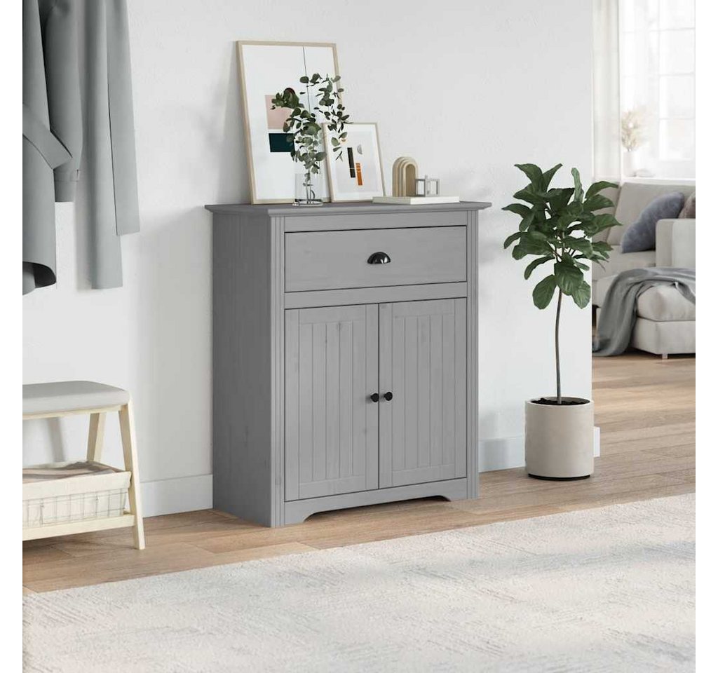 Thumbnail - vidaXL Aufbewahrungsbox Flurschrank BODO Grau 80x35x90 cm (1 St)