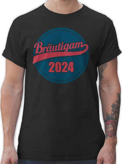 Shirtracer T-Shirt Bräutigam 2024 JGA Männer