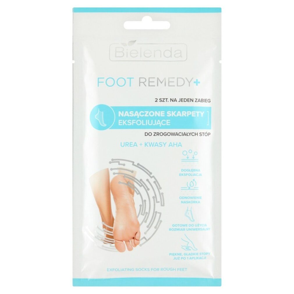 Bielenda Fußcreme Foot Remedy+ Soaked Exfoliating Socks für schwielige Füße