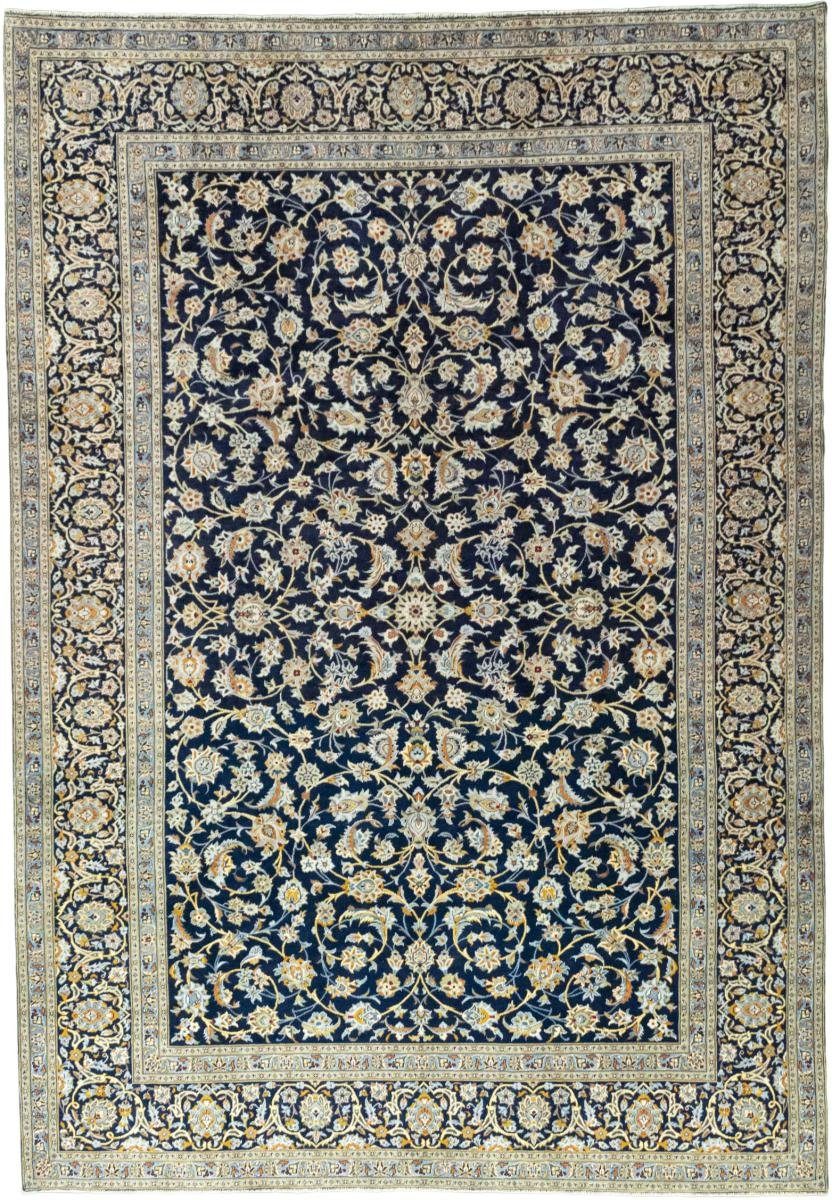 Orientteppich Keshan 269x385 12 Trading, rechteckig, / Orientteppich mm Handgeknüpfter Perserteppich, Höhe: Nain