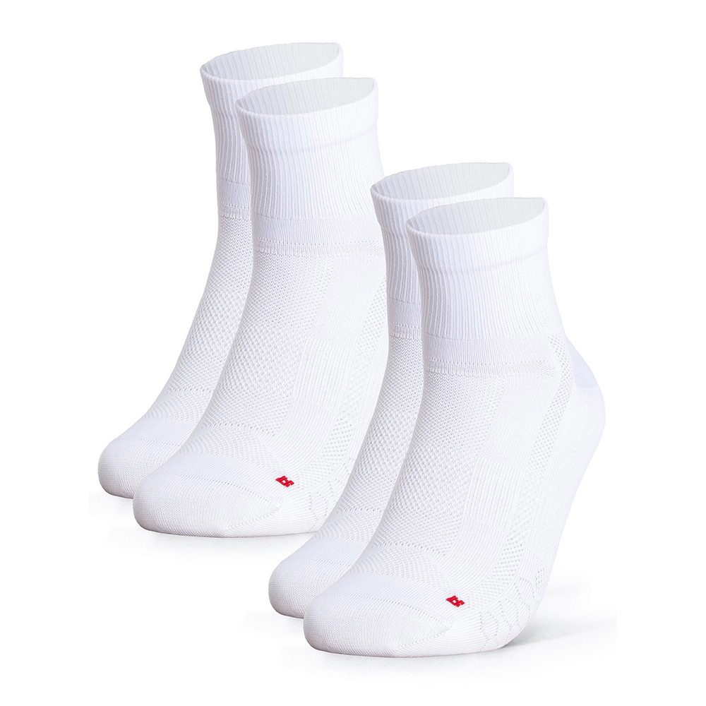 Sportsocken Herren & Damen kurze Rennradsocken 2er Pack (Modell: Thomas)
