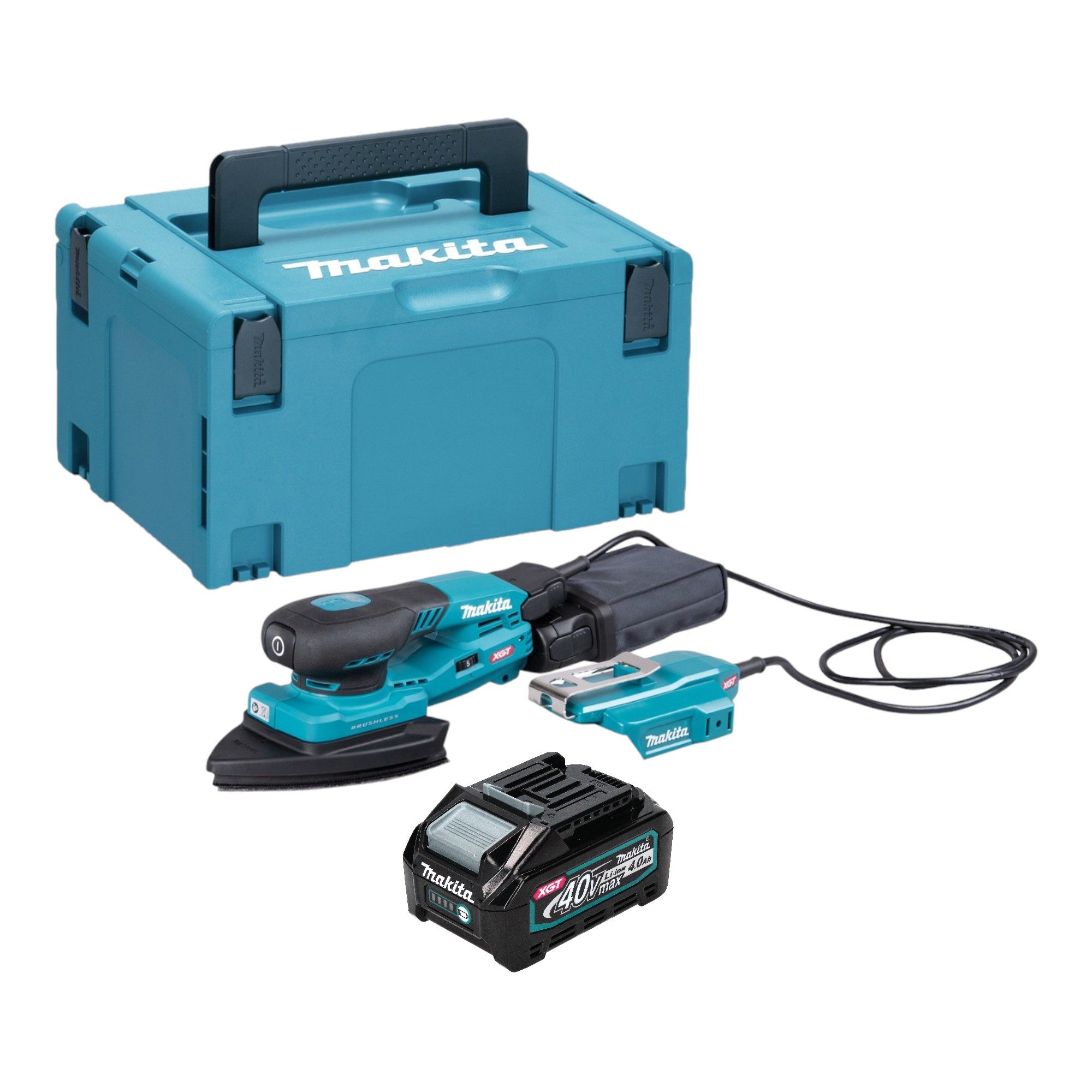Makita Deltaschleifer BO 006 CGM101 Akku 40 V max. 100 x 150 mm 3,0 mm Hub Brushless