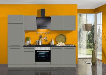 OPTIFIT Küchenzeile Bern, Breite 270 cm, gedämpfte Türen, wahlweise mit E-Geräten
