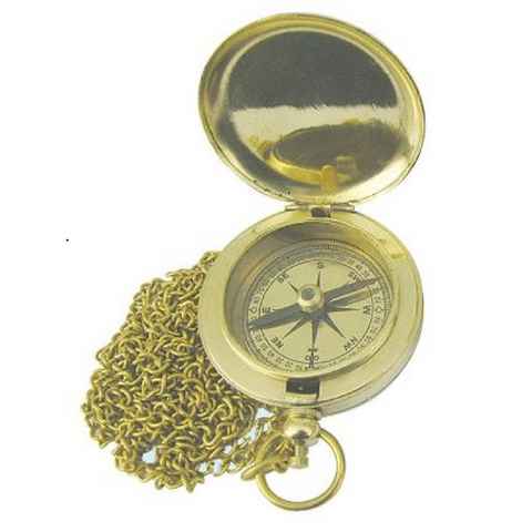 Linoows Dekoobjekt Sprungdeckel Kompass, Magnetkompass Titanic Gravur, Taschenuhren Magnetkompass mit Sprungdeckel und Gravur
