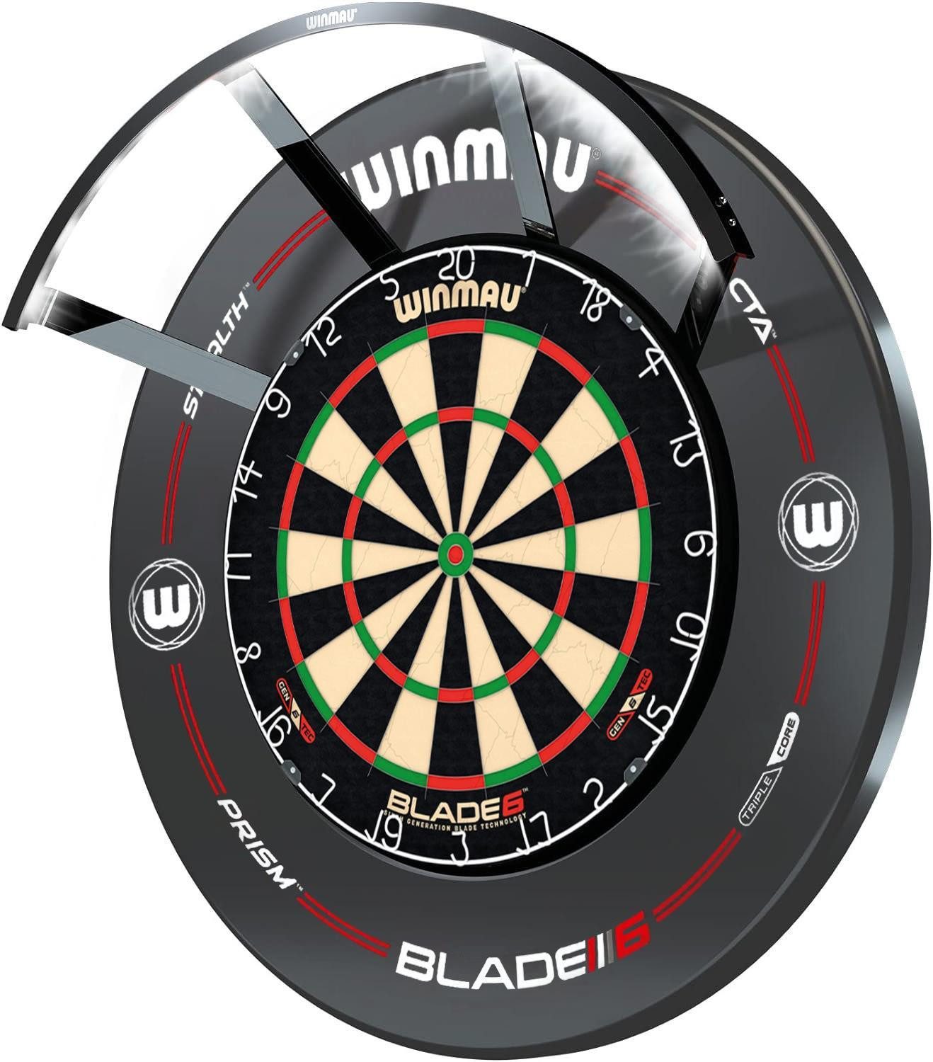 Dart-Wandschutz Polaris + Blade 6 + Catchring