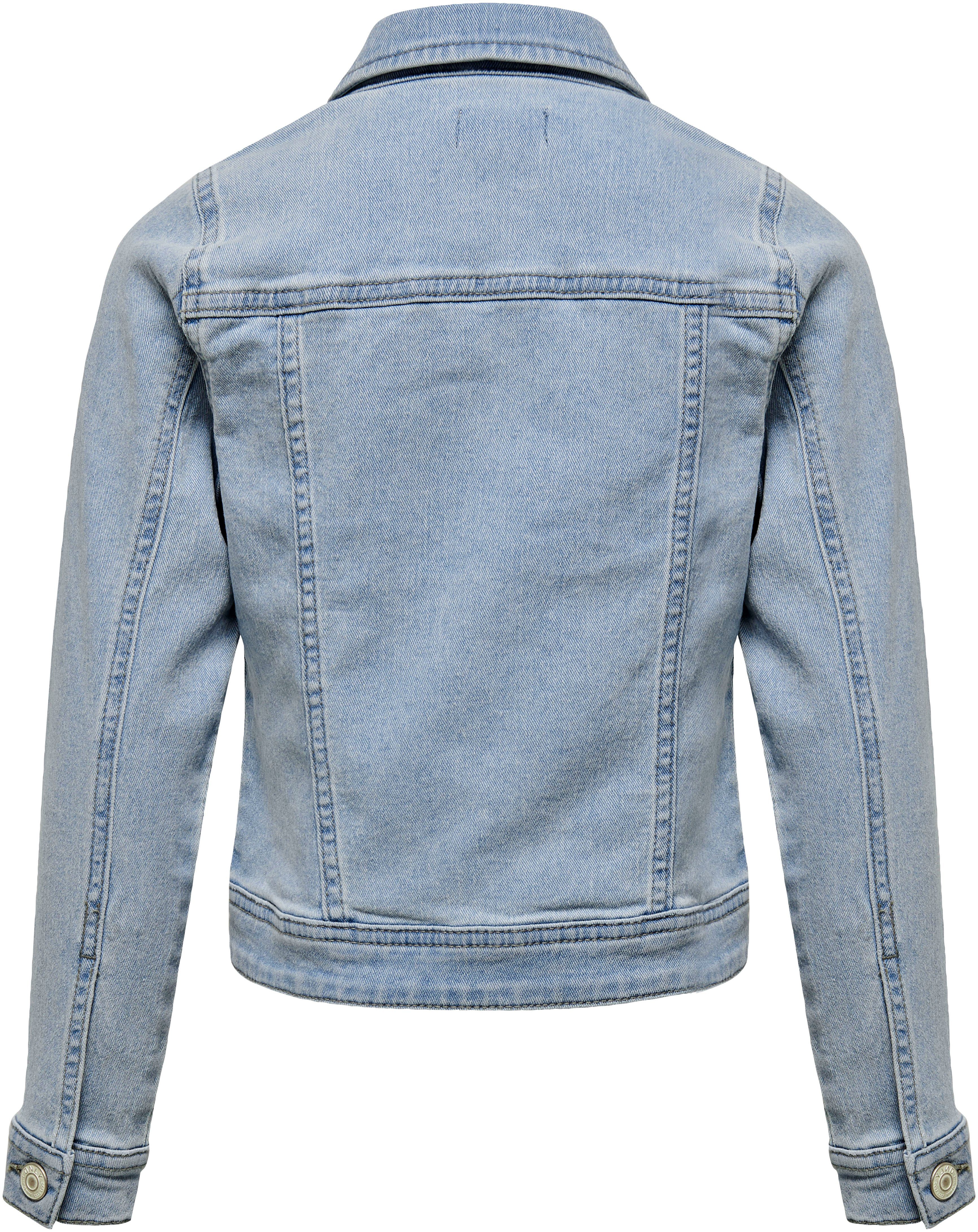 KIDS ONLY Jeansjacke KONSARA in klassischer, leicht verkürzter Form – Bild 3 von 5