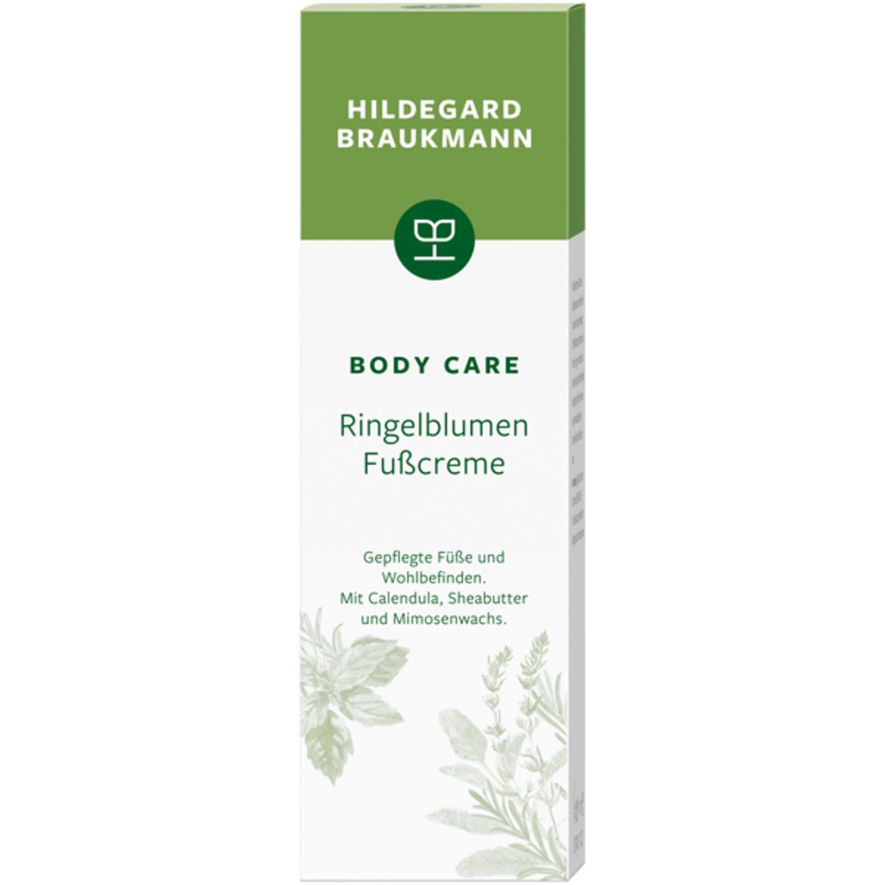 Hildegard Braukmann Fußpflegecreme Body Care Ringelblumen Fusscreme, Alle Hauttypen