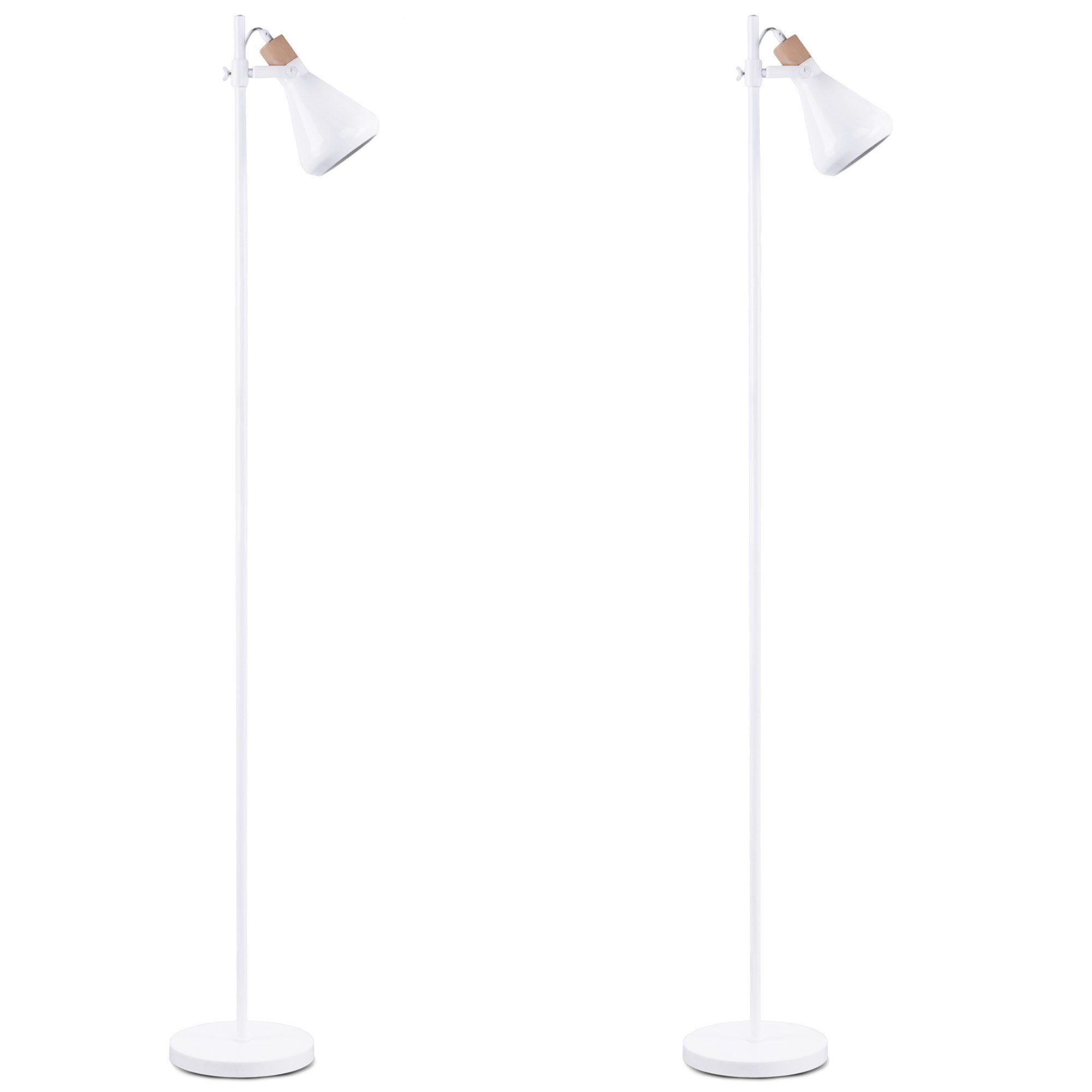 KONSIMO® Stehlampe CORTODI Stehlampen 2 Stück, ohne Leuchtmittel