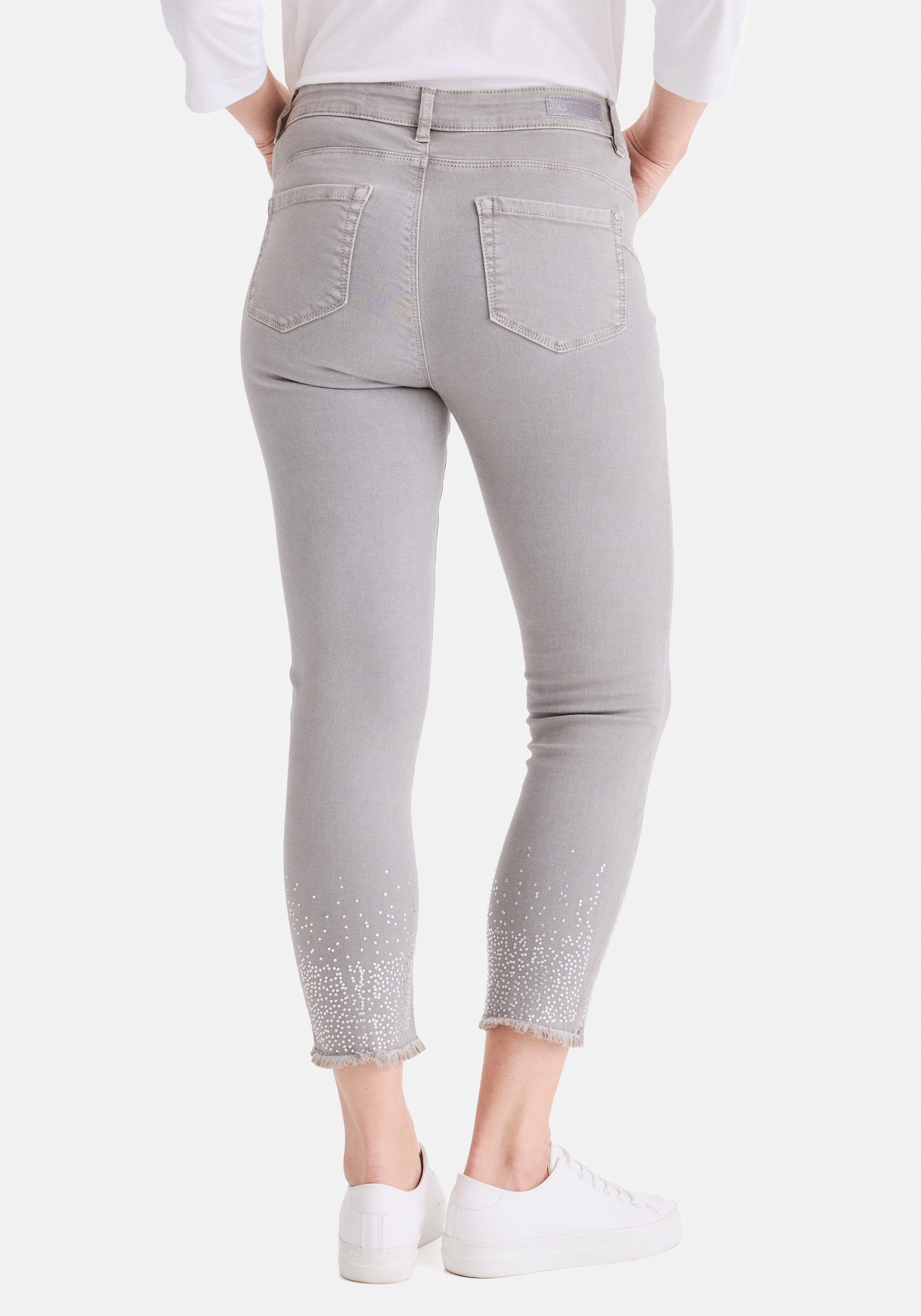 STOOKER WOMEN 5-Pocket-Jeans Rio Skinny Fit Denim Jeans Skinny Fit Casual Clean Wash Denim Jeans Magic Shape Effekt für Damen