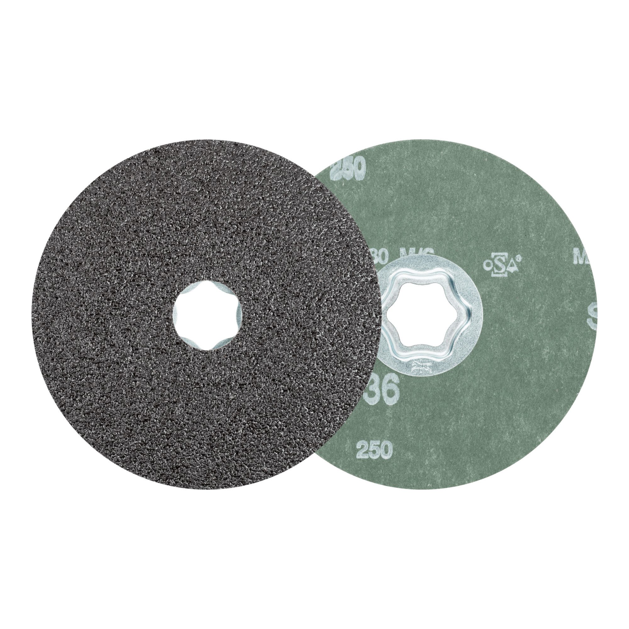 Pferd Schleifscheibe PFERD TOOLS COMBICLICK SiC Fiberscheibe Ø 115 mm SIC36 für harte NE Me