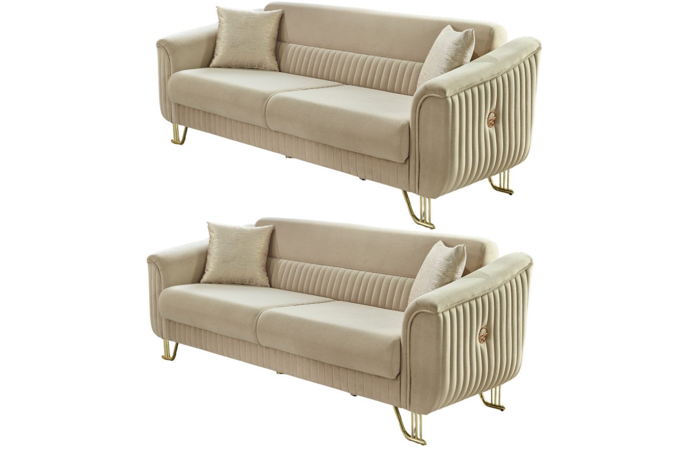 Villa Möbel Polstergarnitur Vega, (Set, 2-tlg), günstig online kaufen