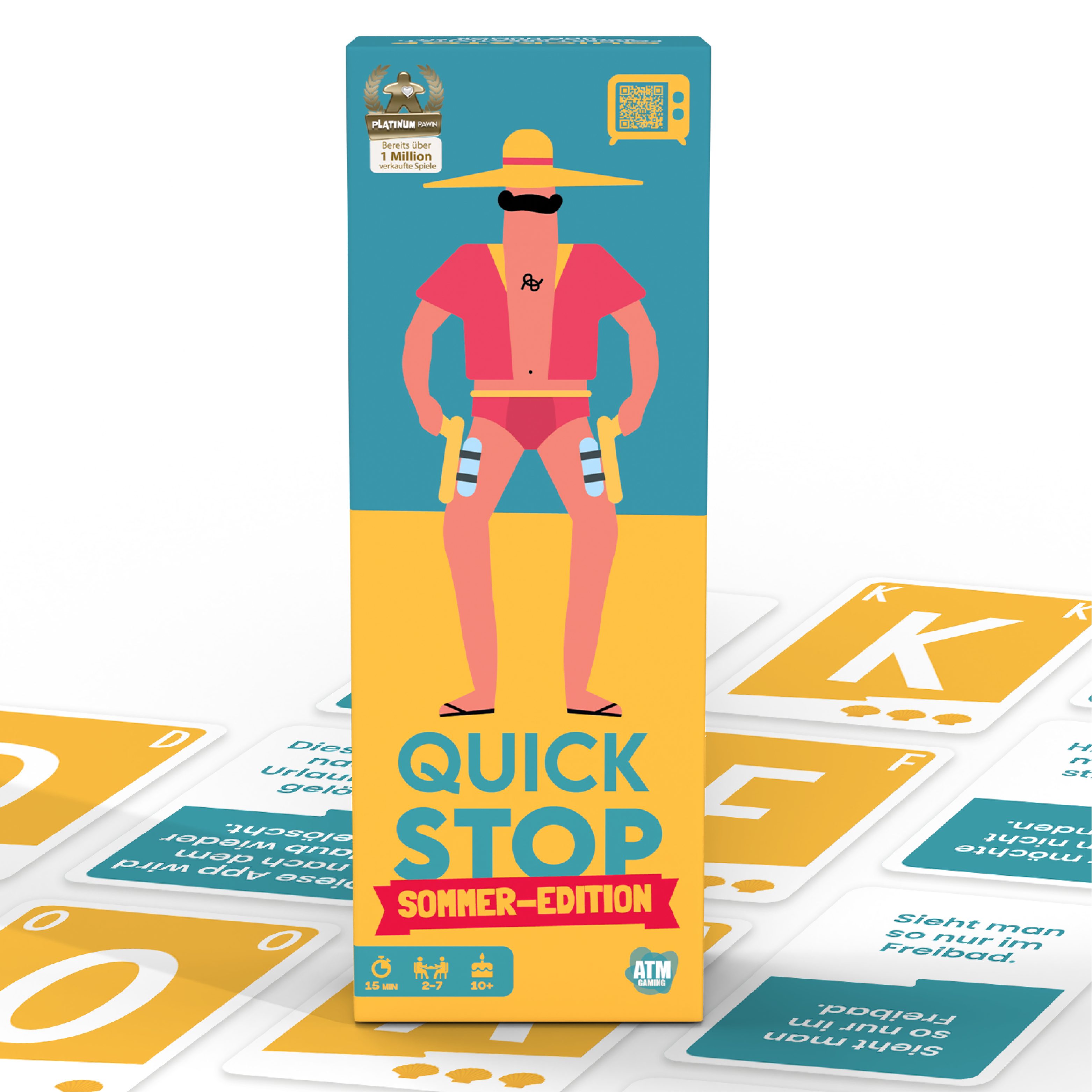 Spiel QuickStop - Das Buchstaben-Duell - Sommer-Edition
