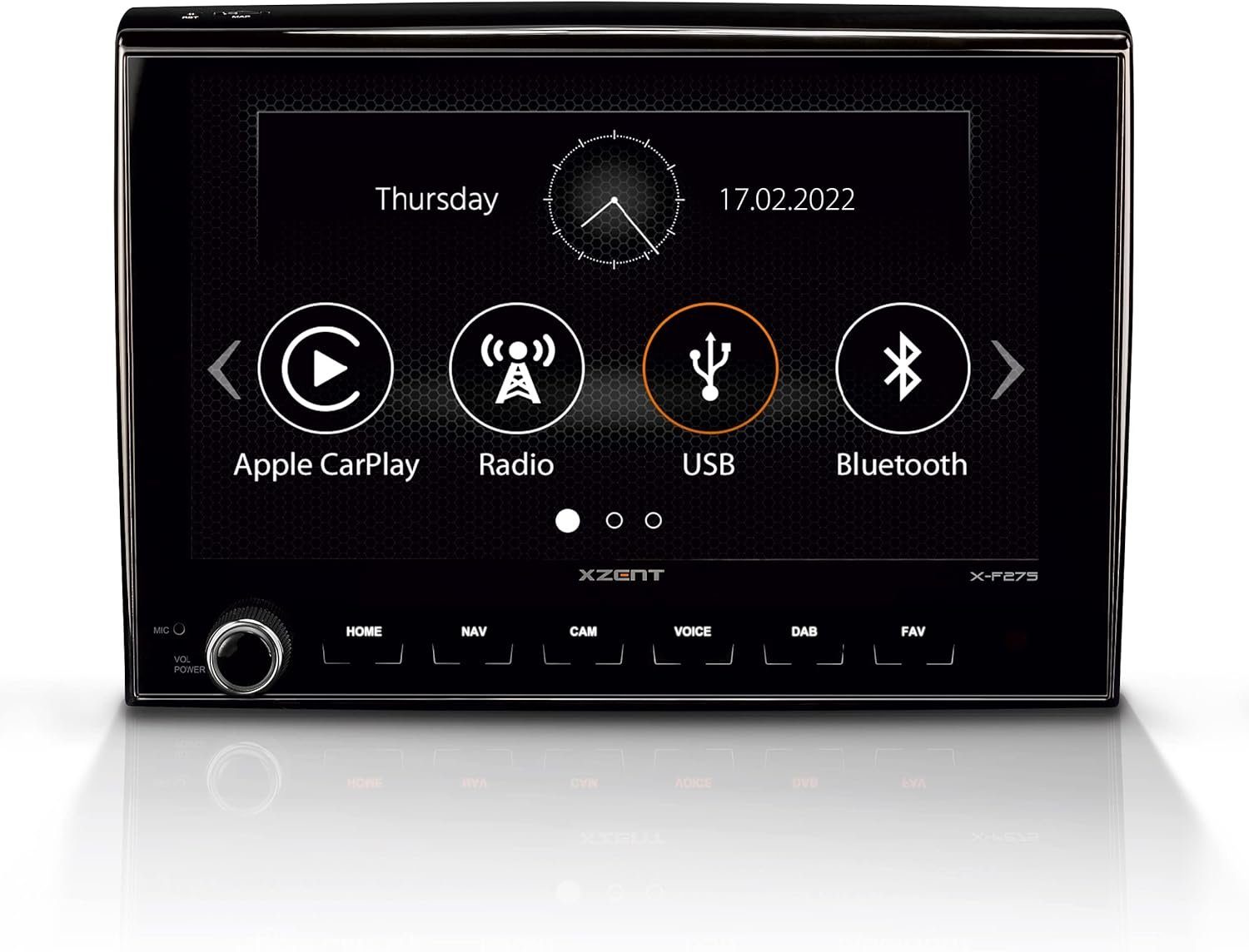 X-F275 Infotainer f Fiat Ducato III Citroën Jumper II Peugeot Boxer II Autoradio