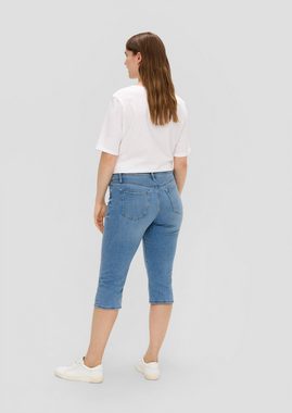 s.Oliver Stoffhose Jeans-Capri / Regular Fit / Mid Rise / Slim Leg
