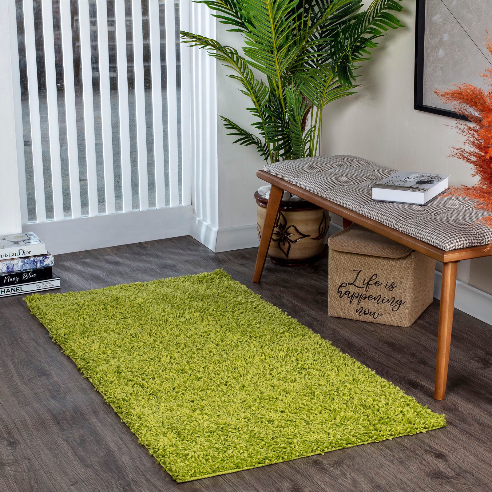 Livabliss Hochflor-Teppich BORACAY, rechteckig, Höhe: 37 günstig online kaufen