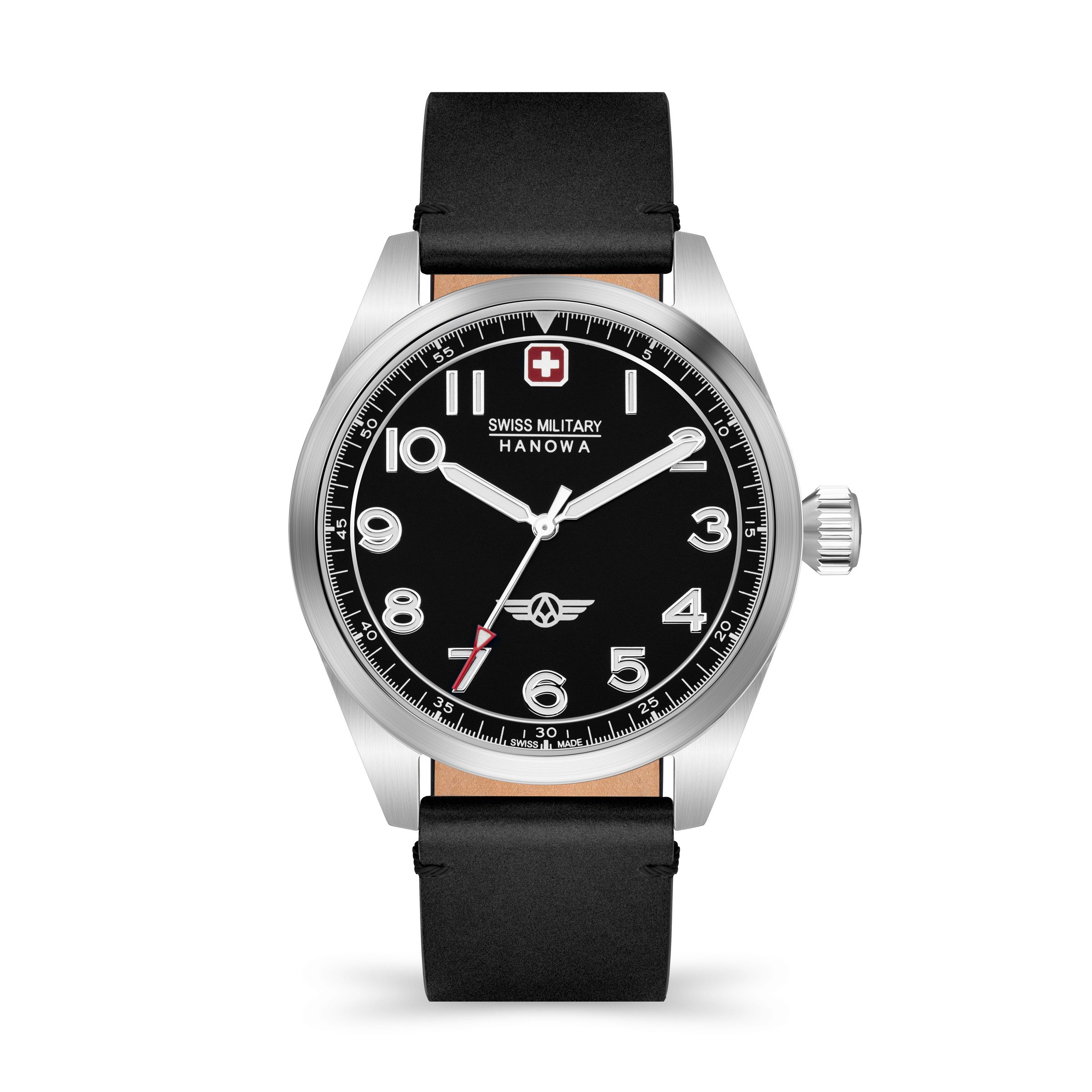 Swiss Military Hanowa Quarzuhr Quarzuhr Herrenuhr 42 Quarz Herren