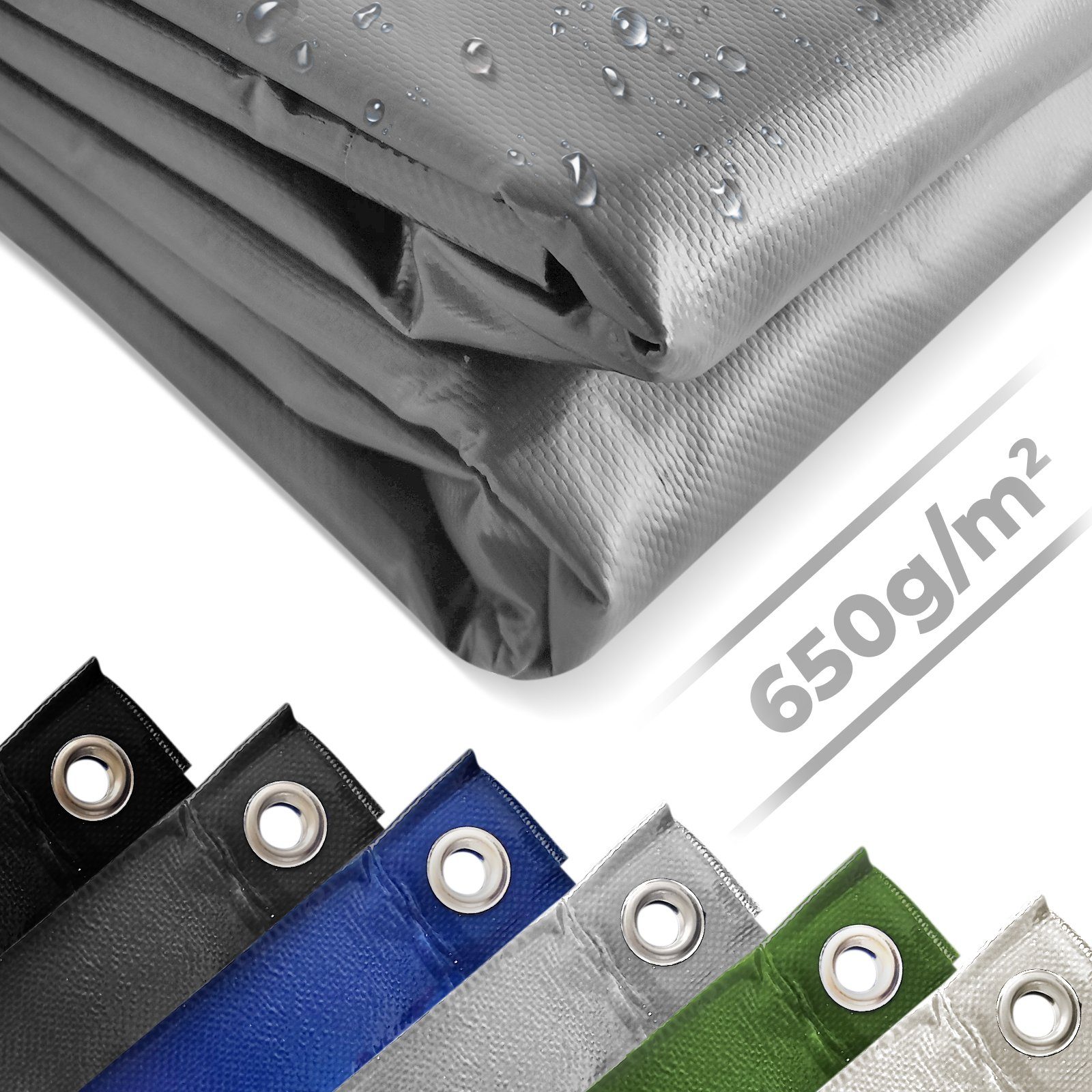 Jago Schutzplane Abdeckplane-650g/m², Wasserdicht & Reißfest, günstig online kaufen
