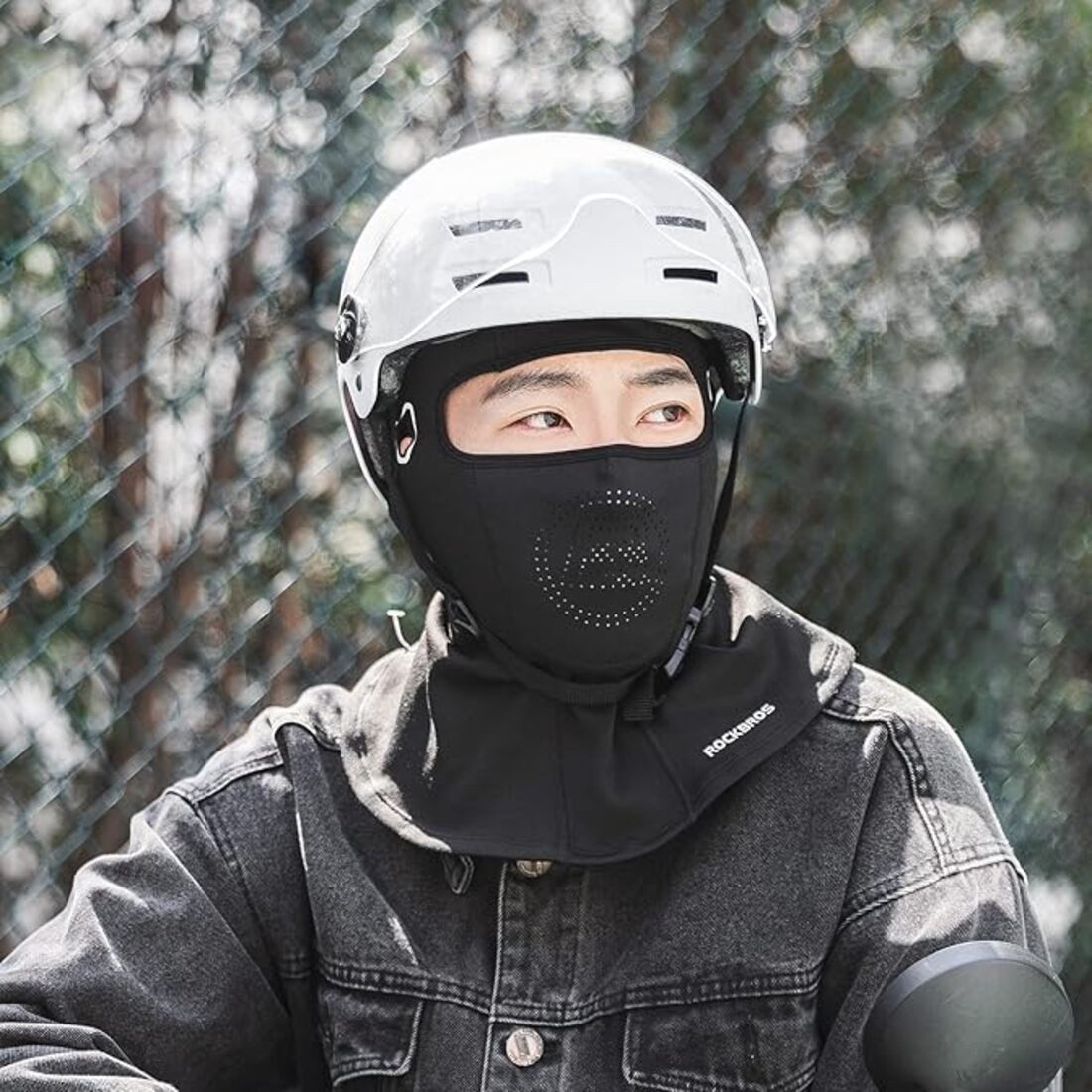 ROCKBROS Sturmhaube Winter Balaclava für Outdoorsports Warm Winddicht Skimaske