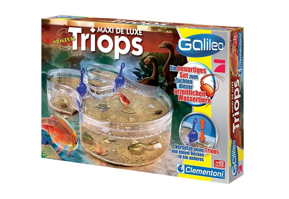 Image of Clementoni® Experimentierkasten »Galileo Triops Maxi de Luxe«, Made in Europe
