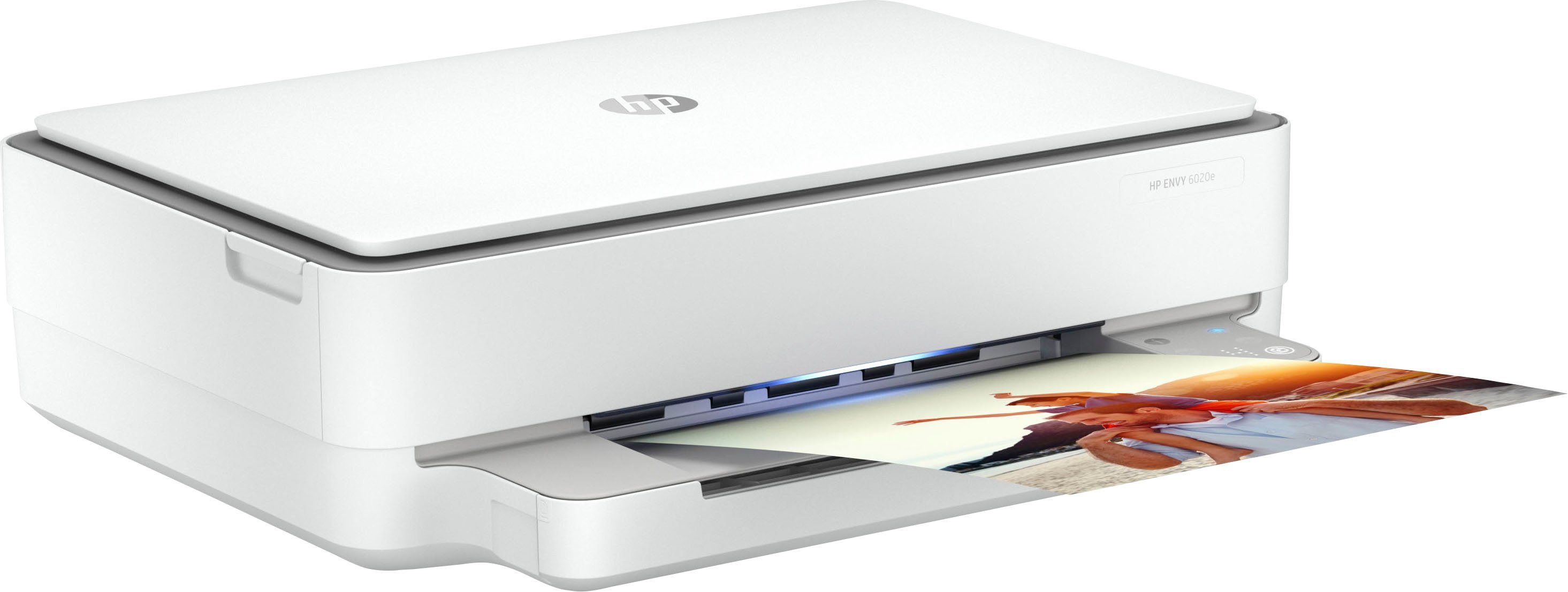 HP ENVY 6020e Ink kompatibel) color Instant AiO Printer Multifunktionsdrucker, (Wi-Fi), (WLAN A4 7ppm HP