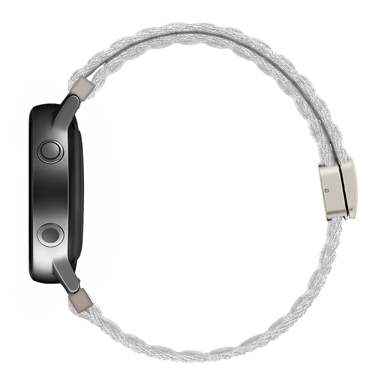 Tec-Expert Smartwatch-Armband für Samsung Galaxy Watch Active 40 mm Armband Ersatz Wechsel Band, Nylon Textil mit Magnetverschluss, stufenlos Verstellbar atmungsaktiv