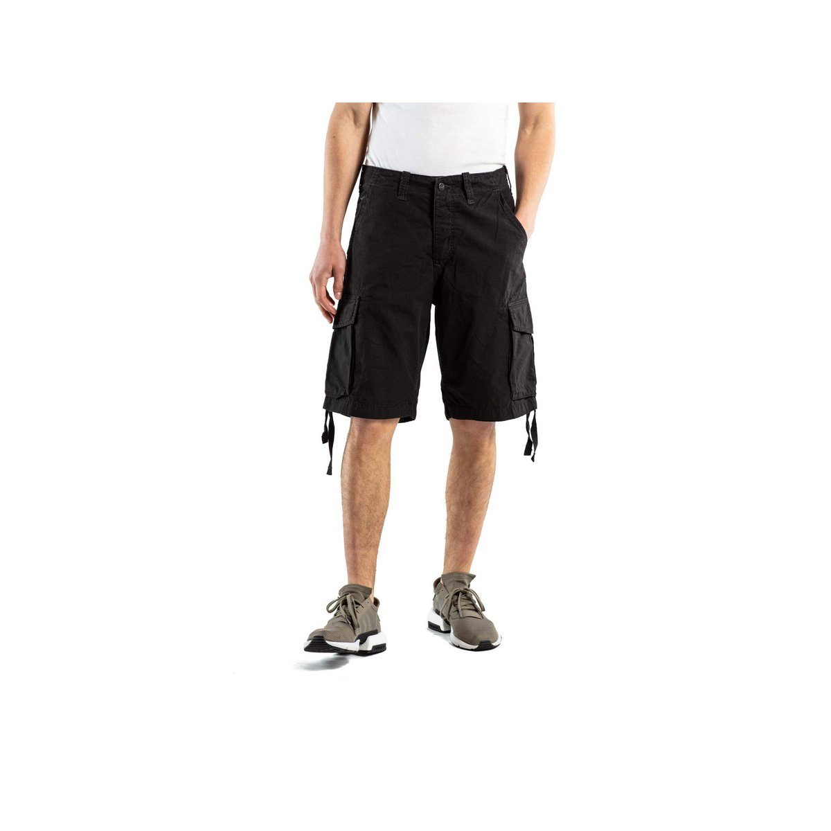 REELL Cargoshorts uni black regular keine (1-tlg., Angabe)