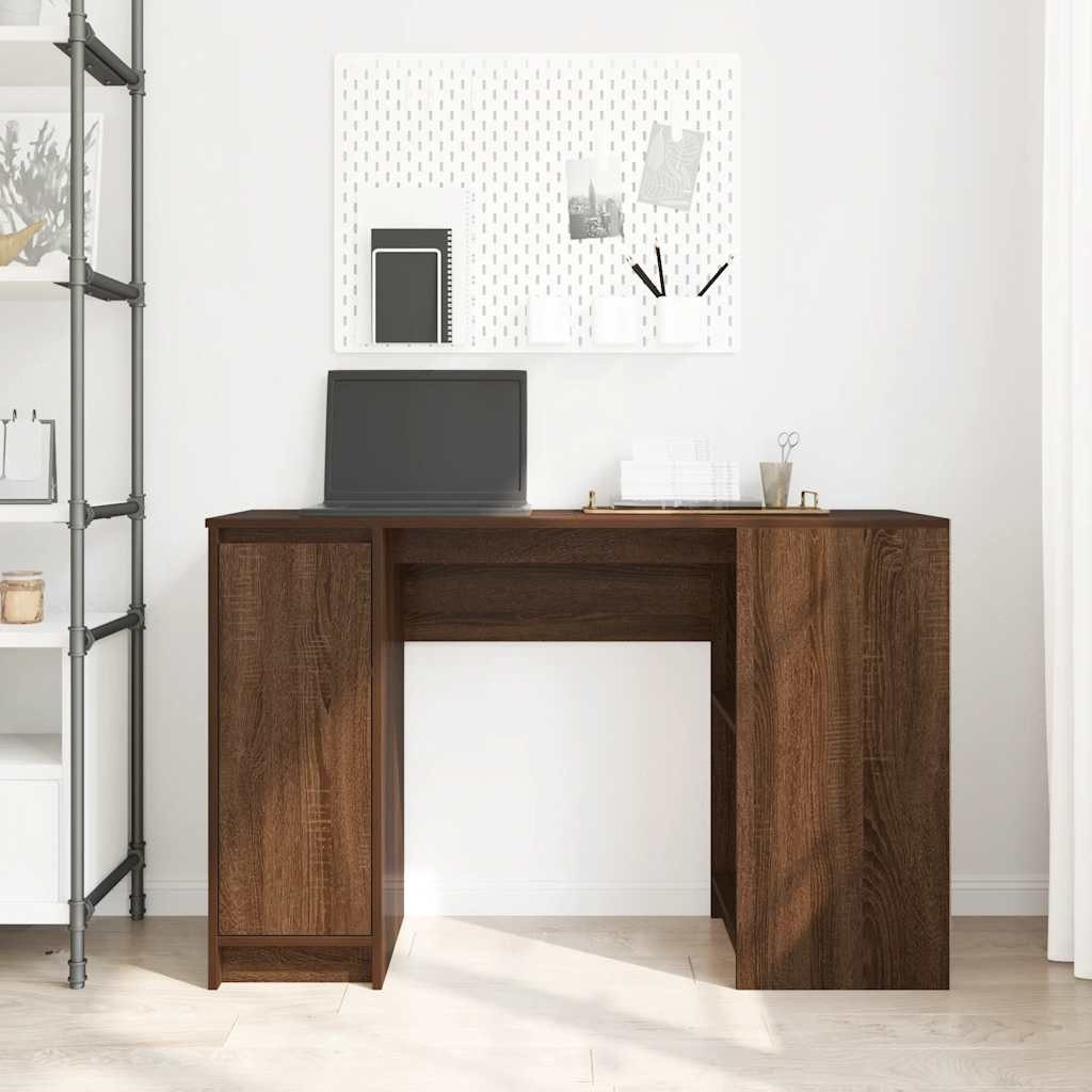 vidaXL Schreibtisch Schreibtisch Braun Eichen-Optik 120x42x76 günstig online kaufen