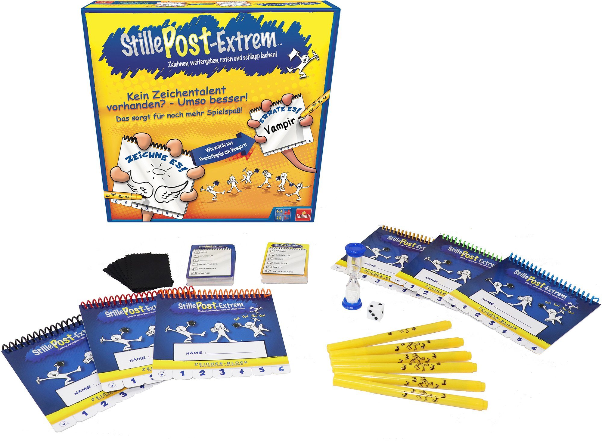Goliath® Spiel, Stille Post Extrem