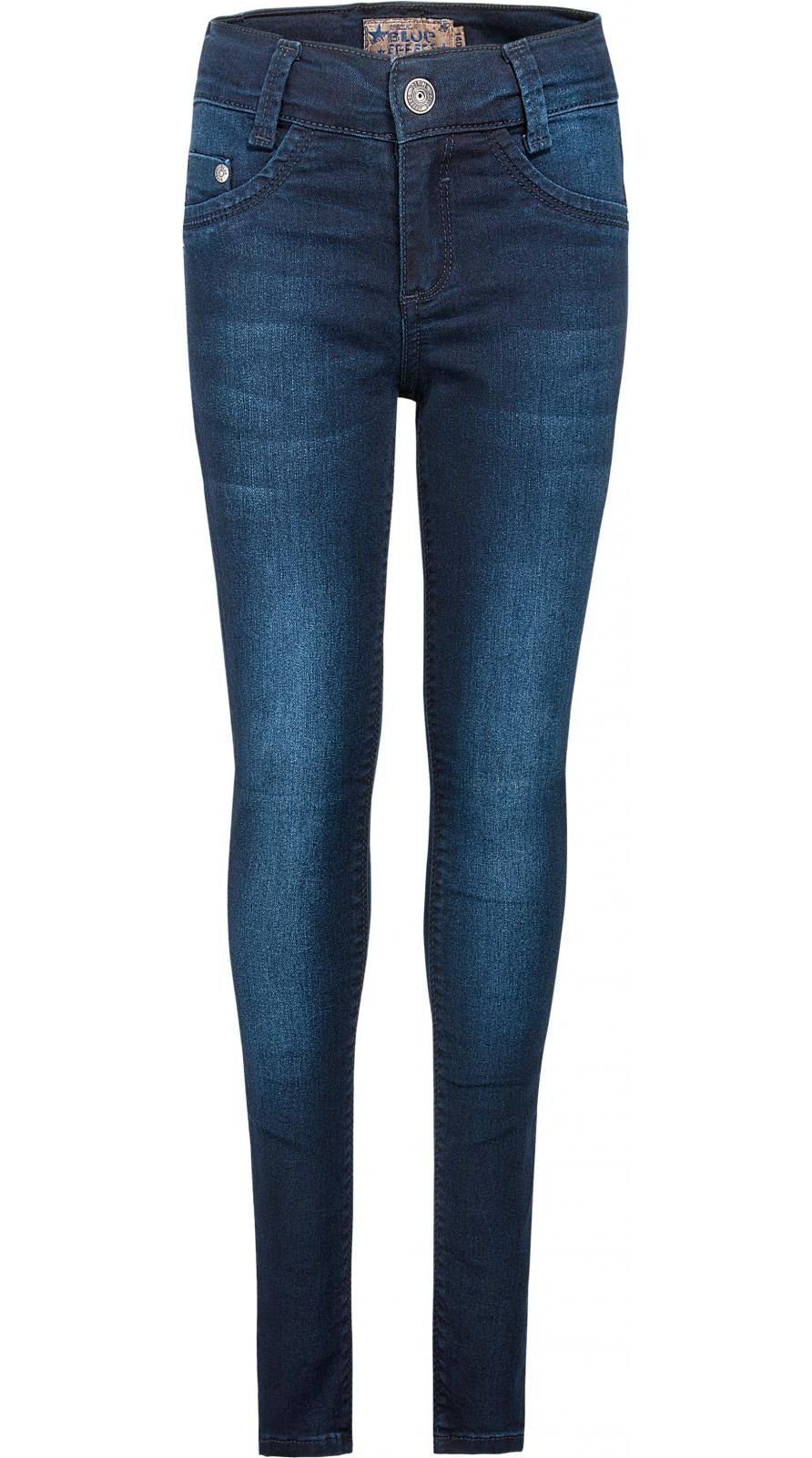 BLUE EFFECT Slim-fit-Jeans Jeggings Bundweite slim extra schmal blue black