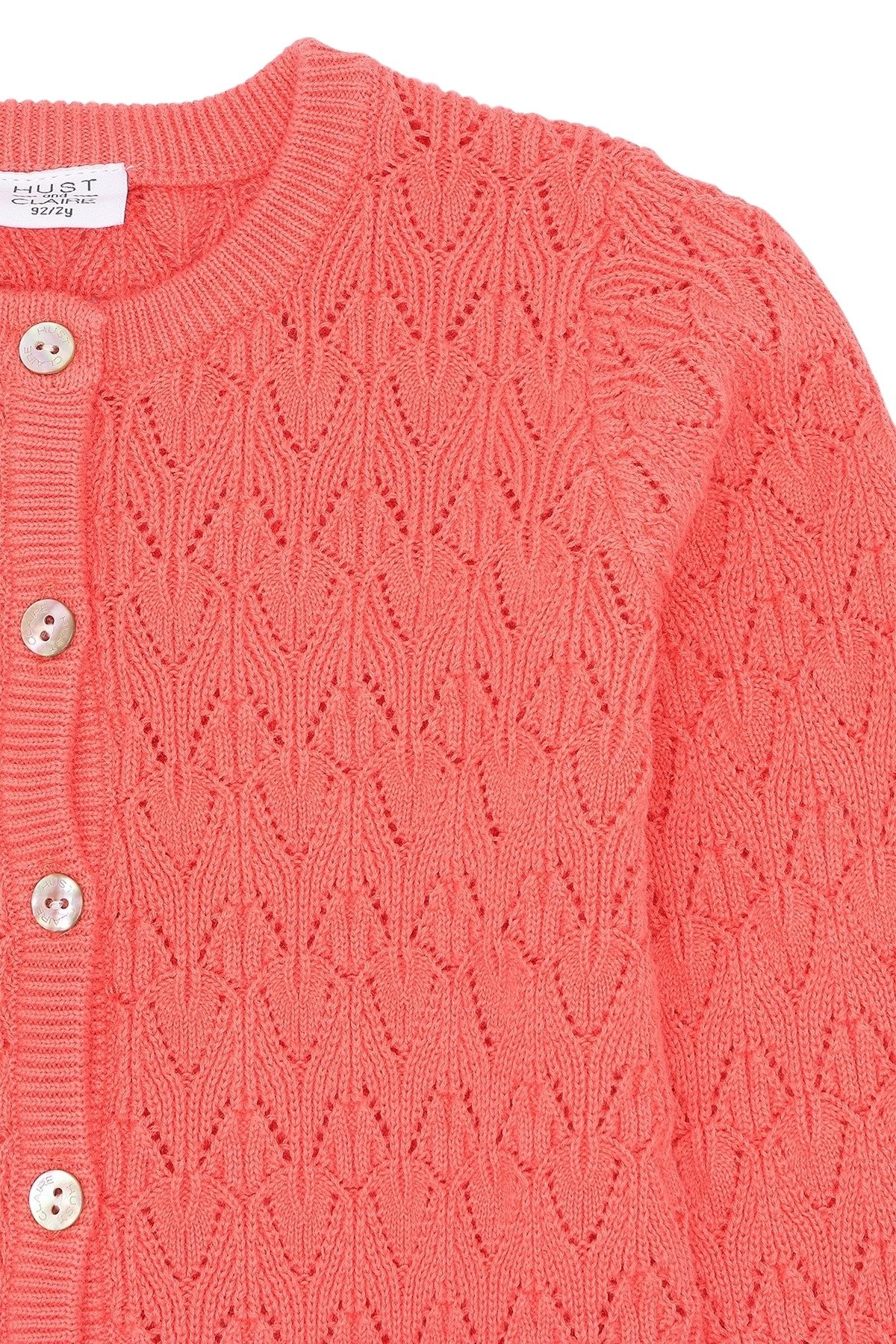 Hust & Claire Cardigan Cilja (1-tlg) Cilja Baby Strickjacke – Zartes Design für kleine Trendsetter