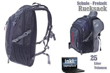 SHG Freizeitrucksack Rucksack Schulrucksack Sportrucksack Laptoprucksack Tagesrucksack