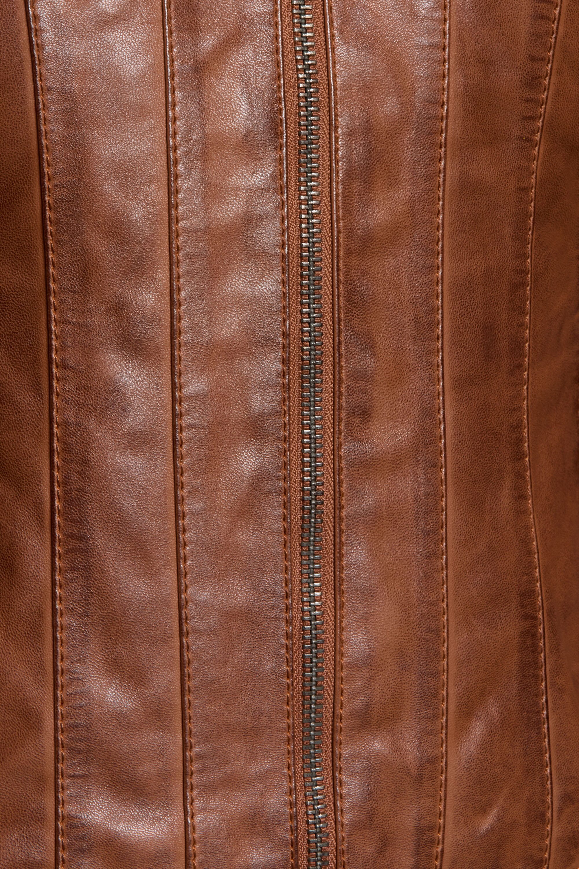 bugatti Lederjacke BULady-106 (1-St) mit Ziernähten – Bild 4 von 5