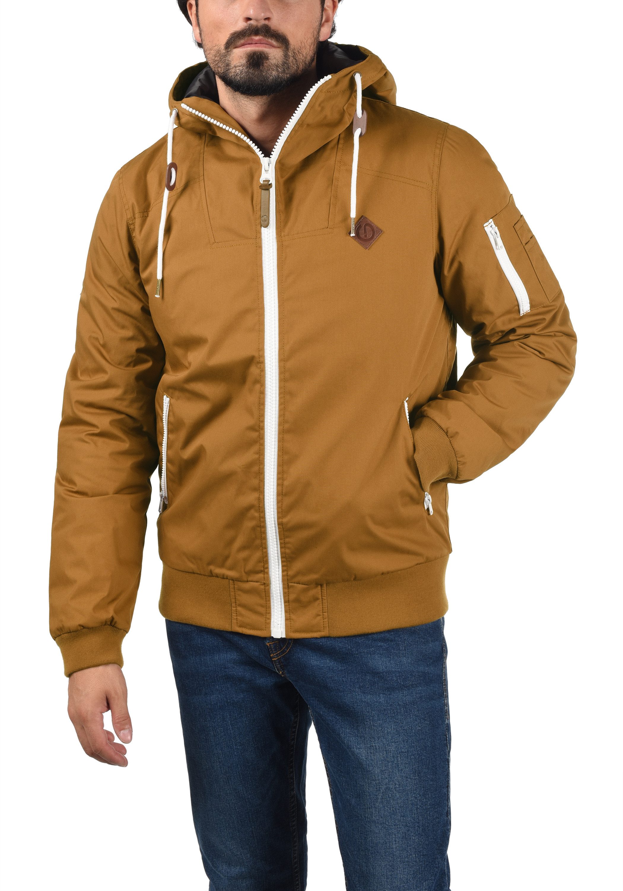 !Solid Kurzjacke SDTilly Übergangsjacke mit kontrastfarbenen Reißverschlüssen