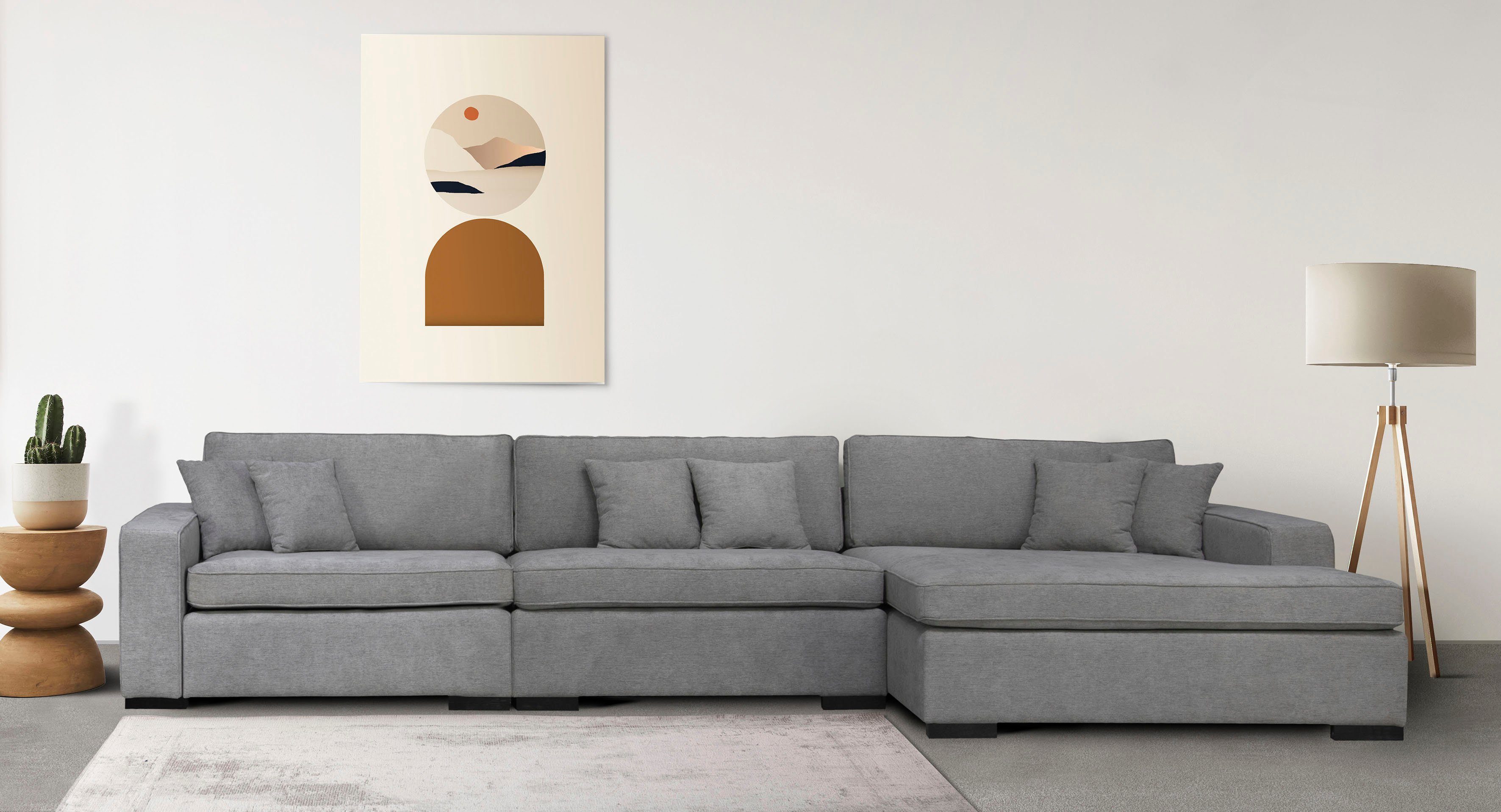Home affaire Sofa-Eckelement Skara XXL L-Form, günstig online kaufen